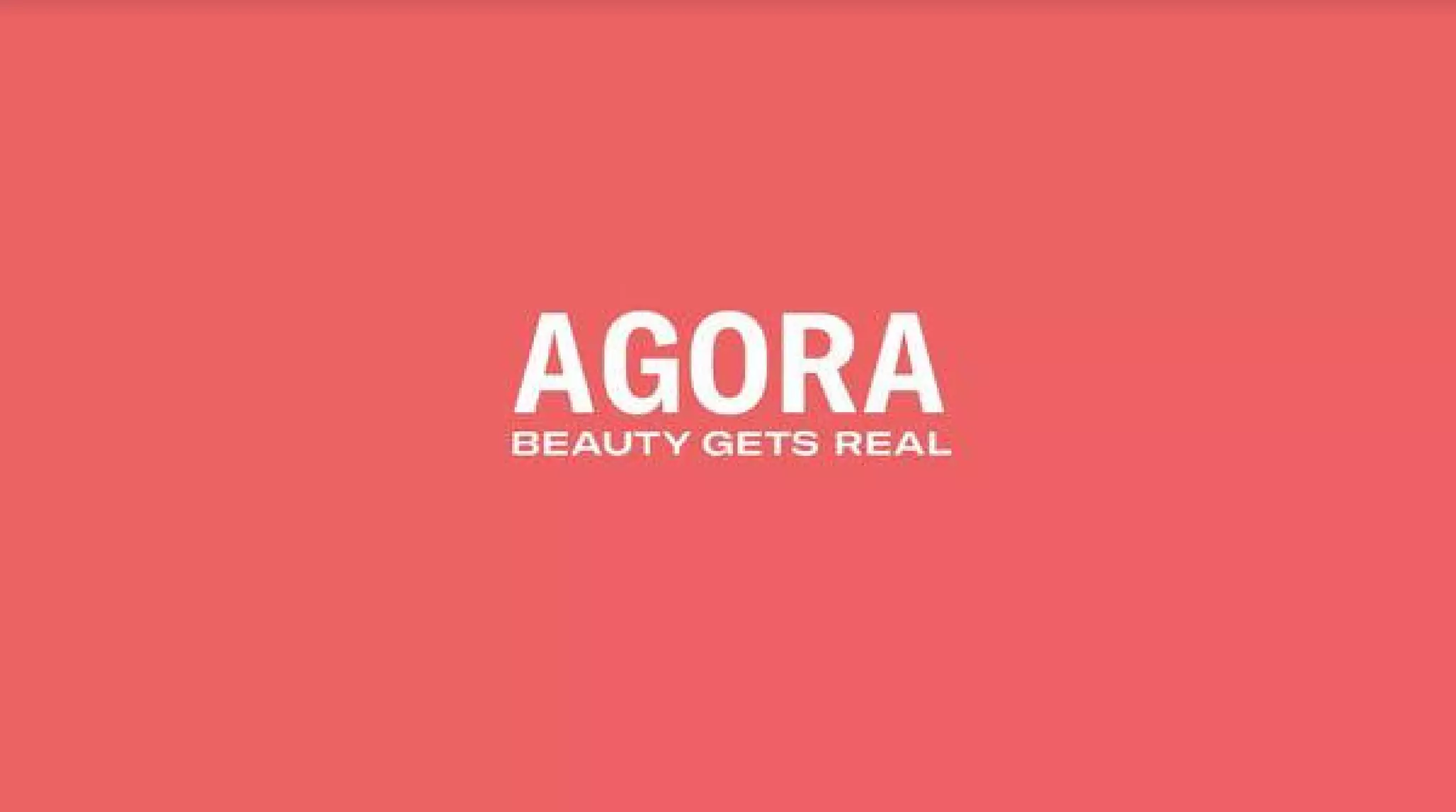 Agora pitch deck slide 1