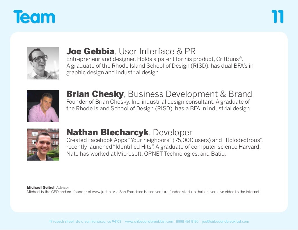 Airbnb pitch deck slide 11