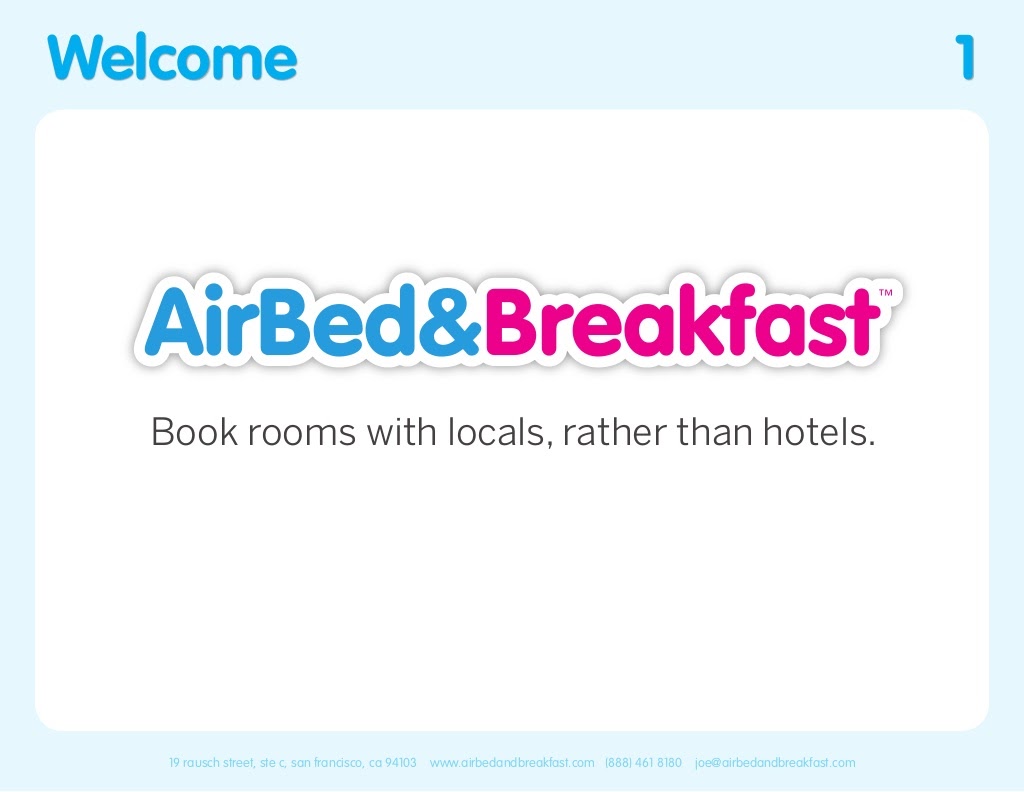 Airbnb pitch deck slide 5