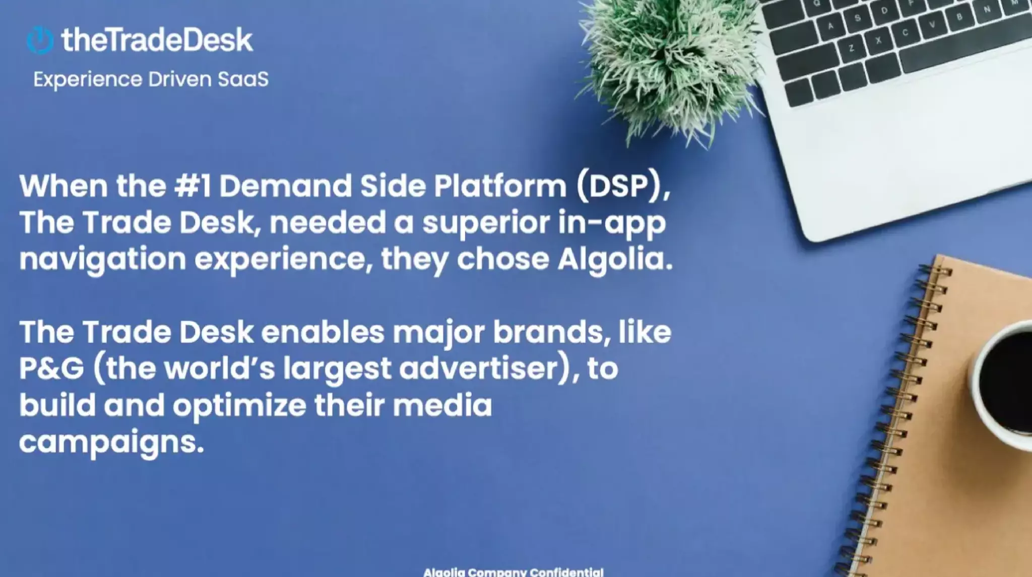 Algolia pitch deck slide 11