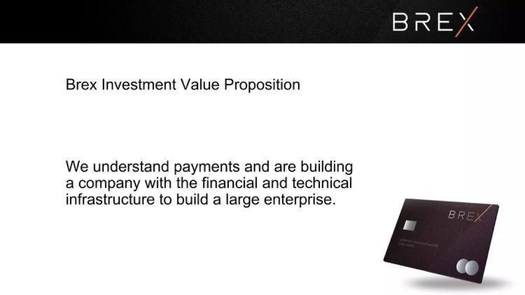 Brex pitch deck slide 18