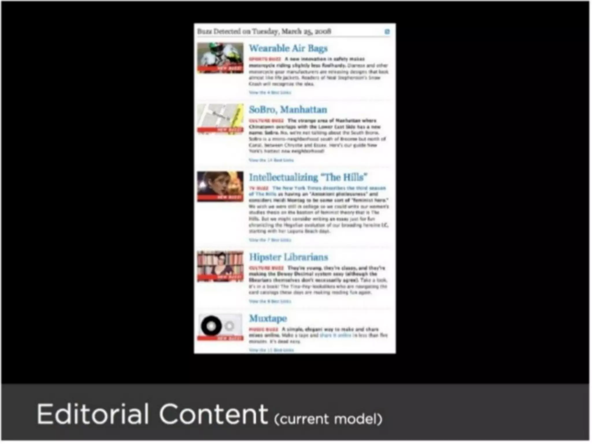 BuzzFeed pitch deck slide 4