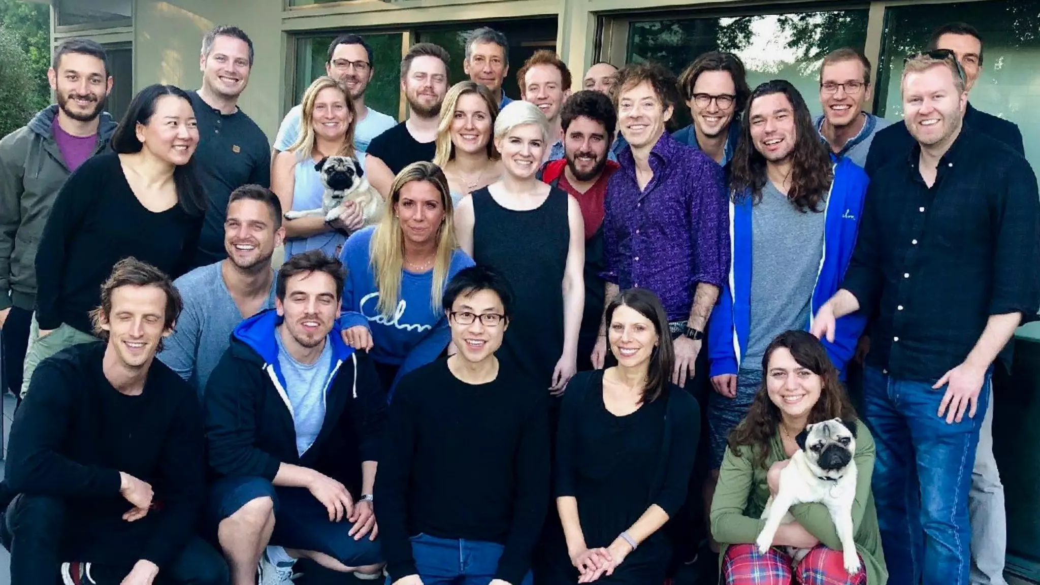 Calm pitch deck slide 4