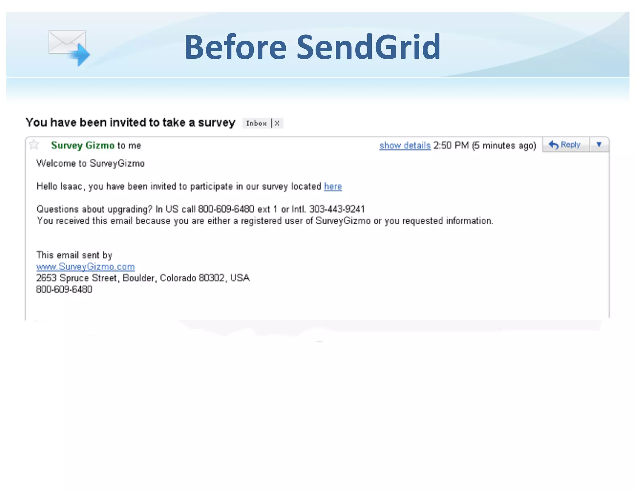 SendGrid pitch deck slide 16