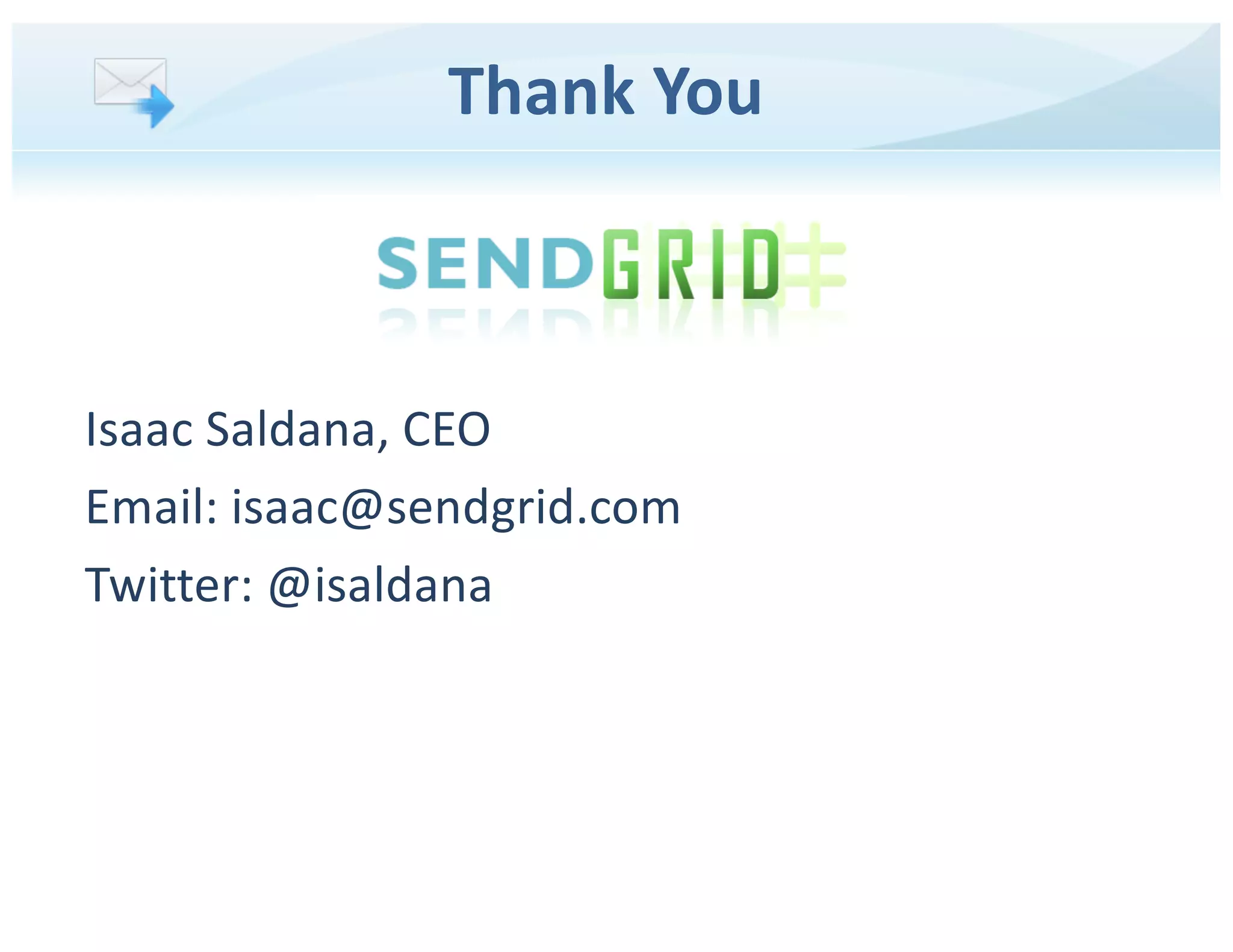 SendGrid pitch deck slide 26