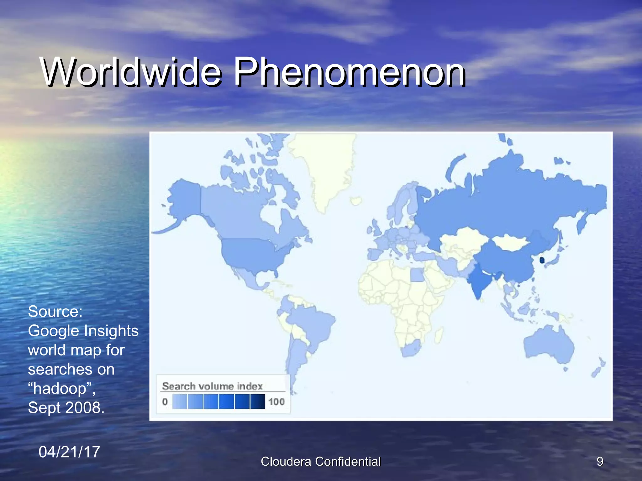 Cloudera pitch deck slide 9