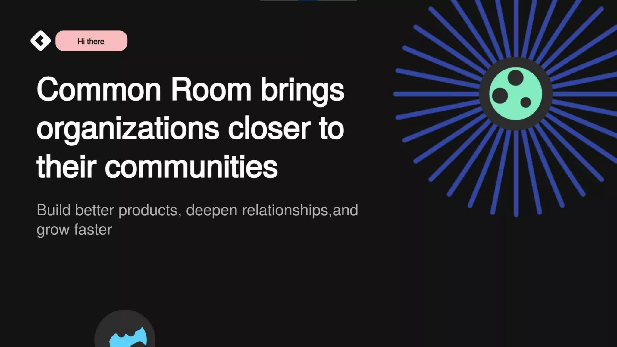 Common Room pitch deck slide 1