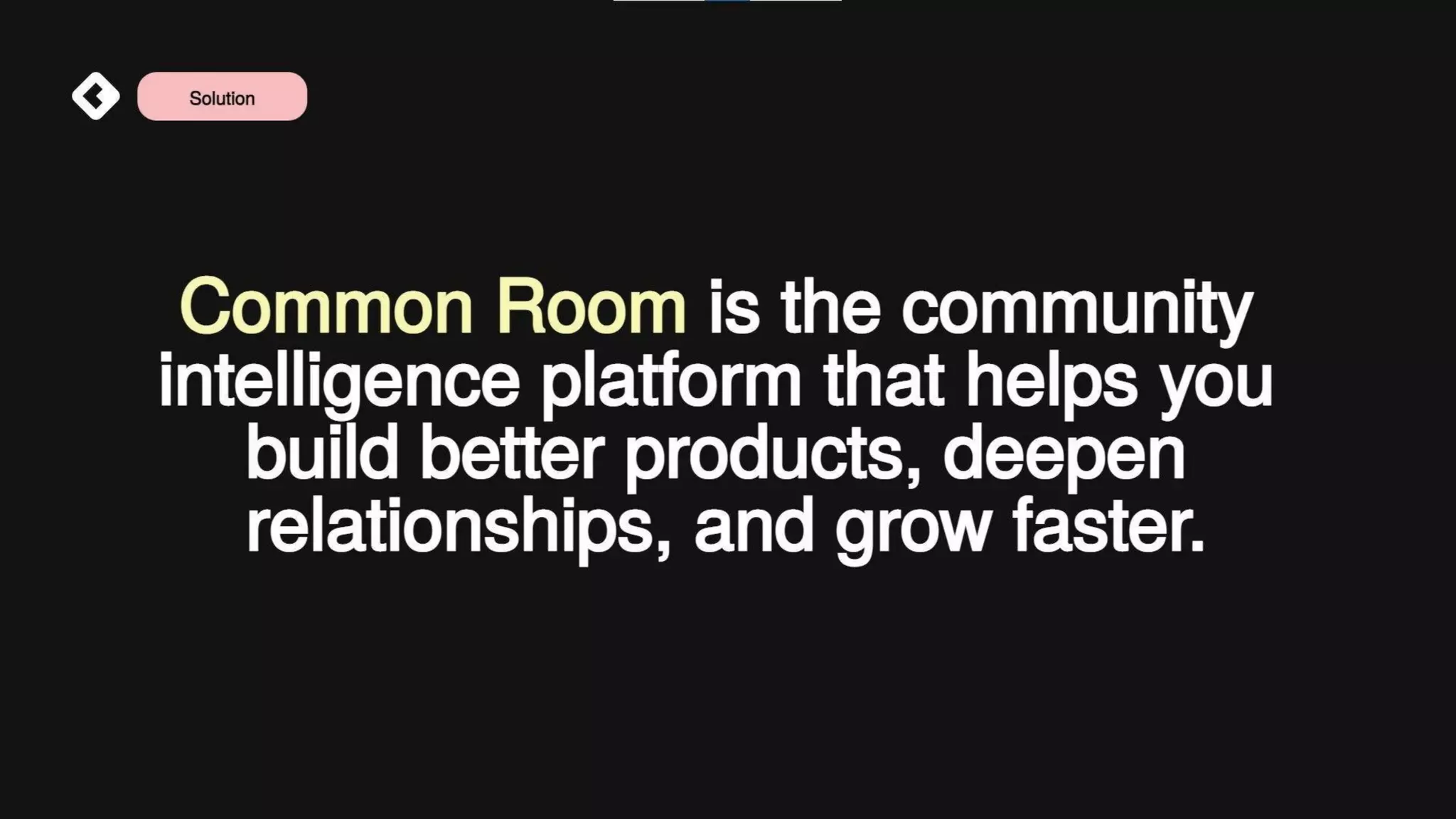 Common Room pitch deck slide 5