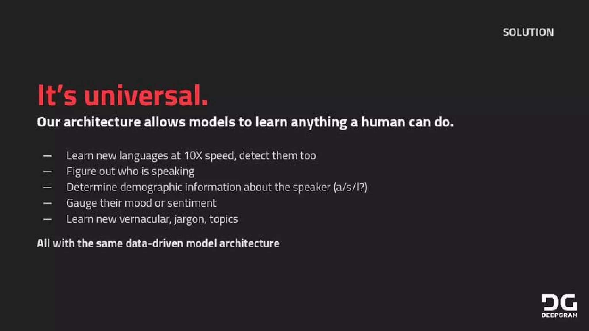 Deepgram pitch deck slide 8