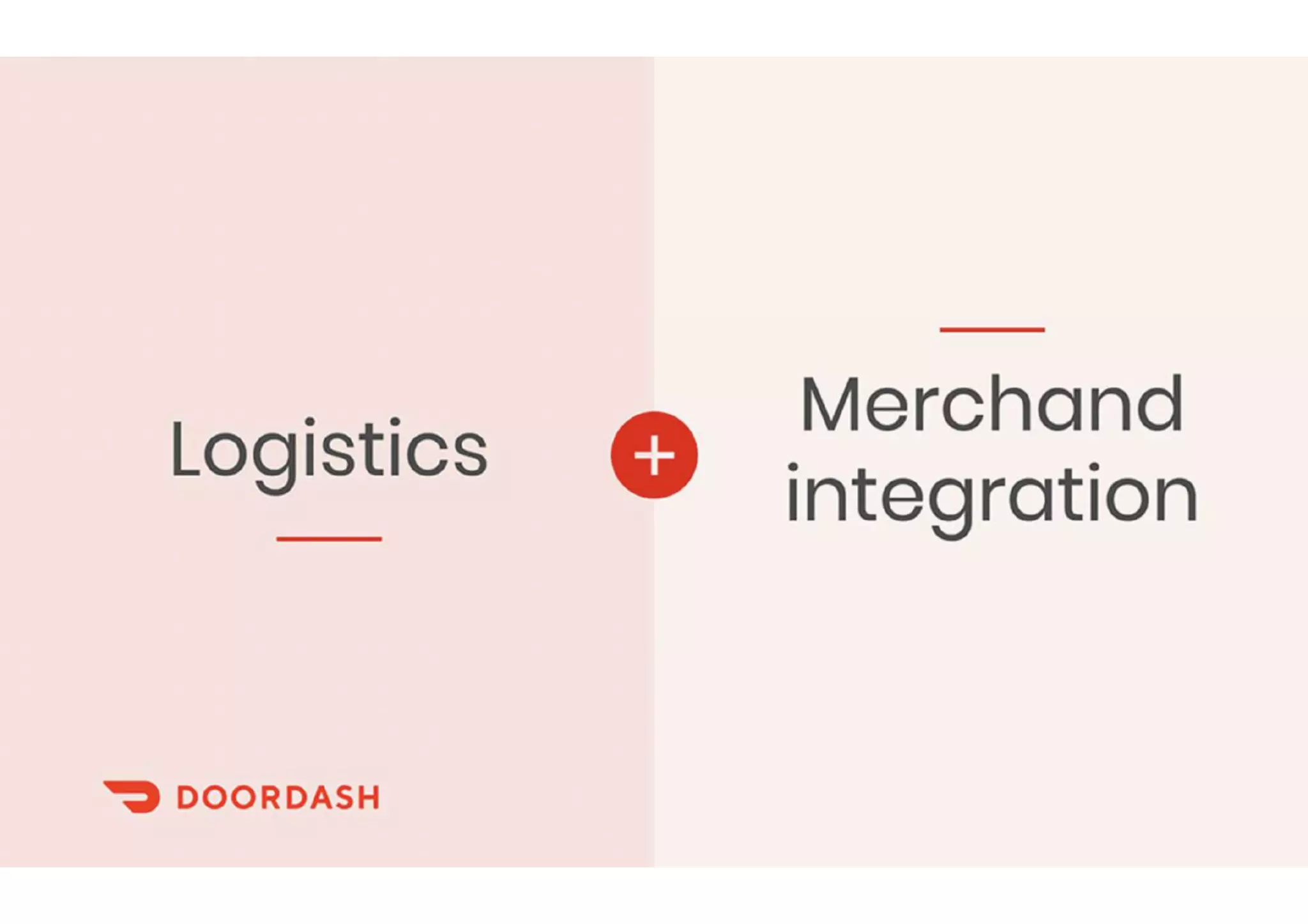 DoorDash pitch deck slide 6