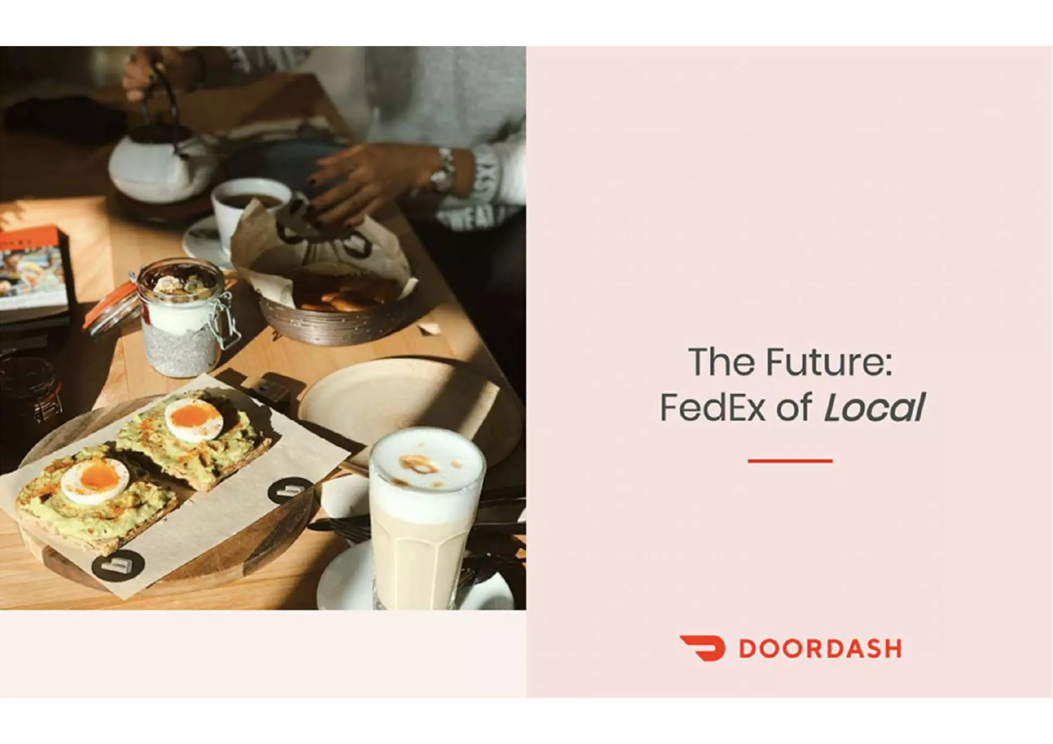 DoorDash pitch deck slide 7