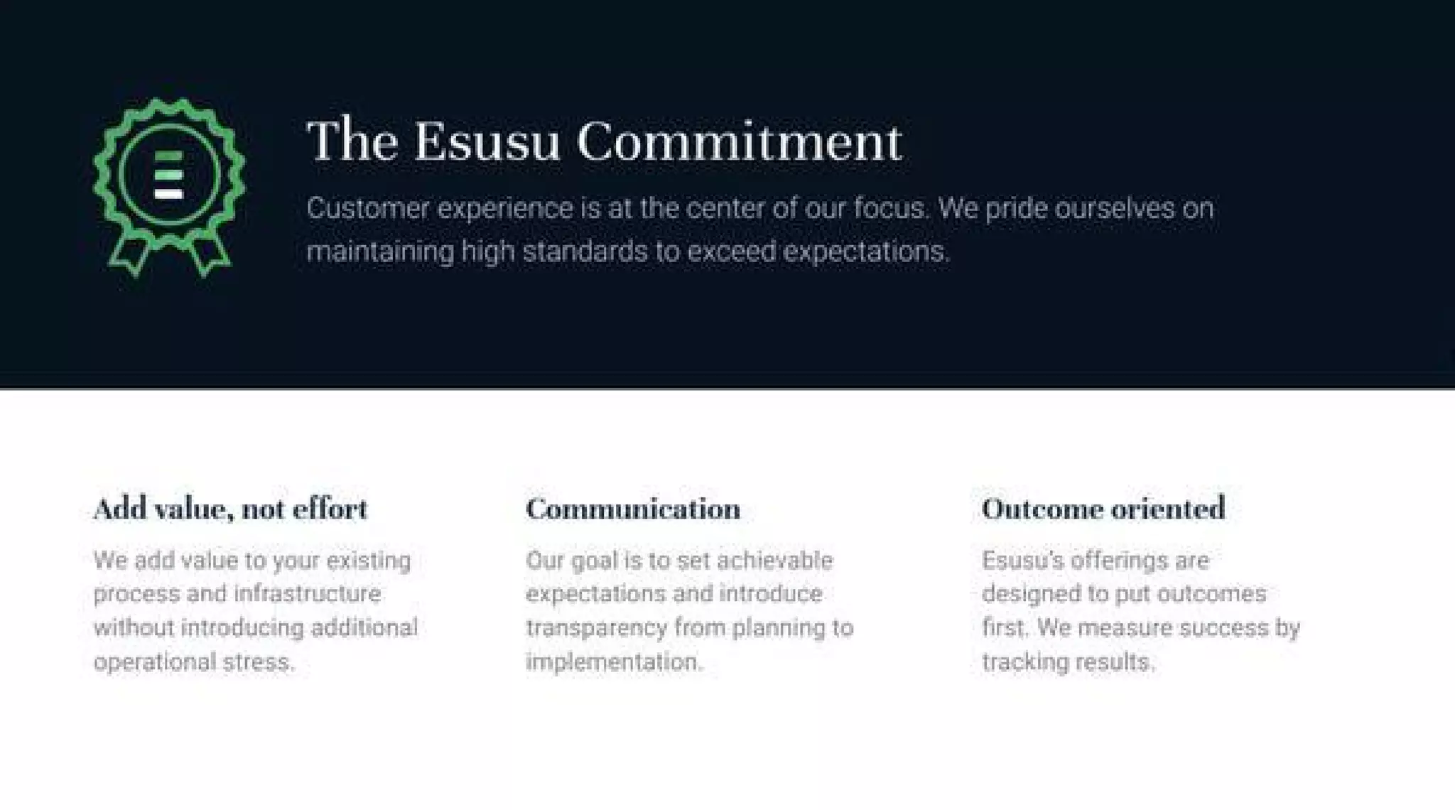 Esusu pitch deck - Team & Commitment: Founders with Relevant Domain and Product Experience