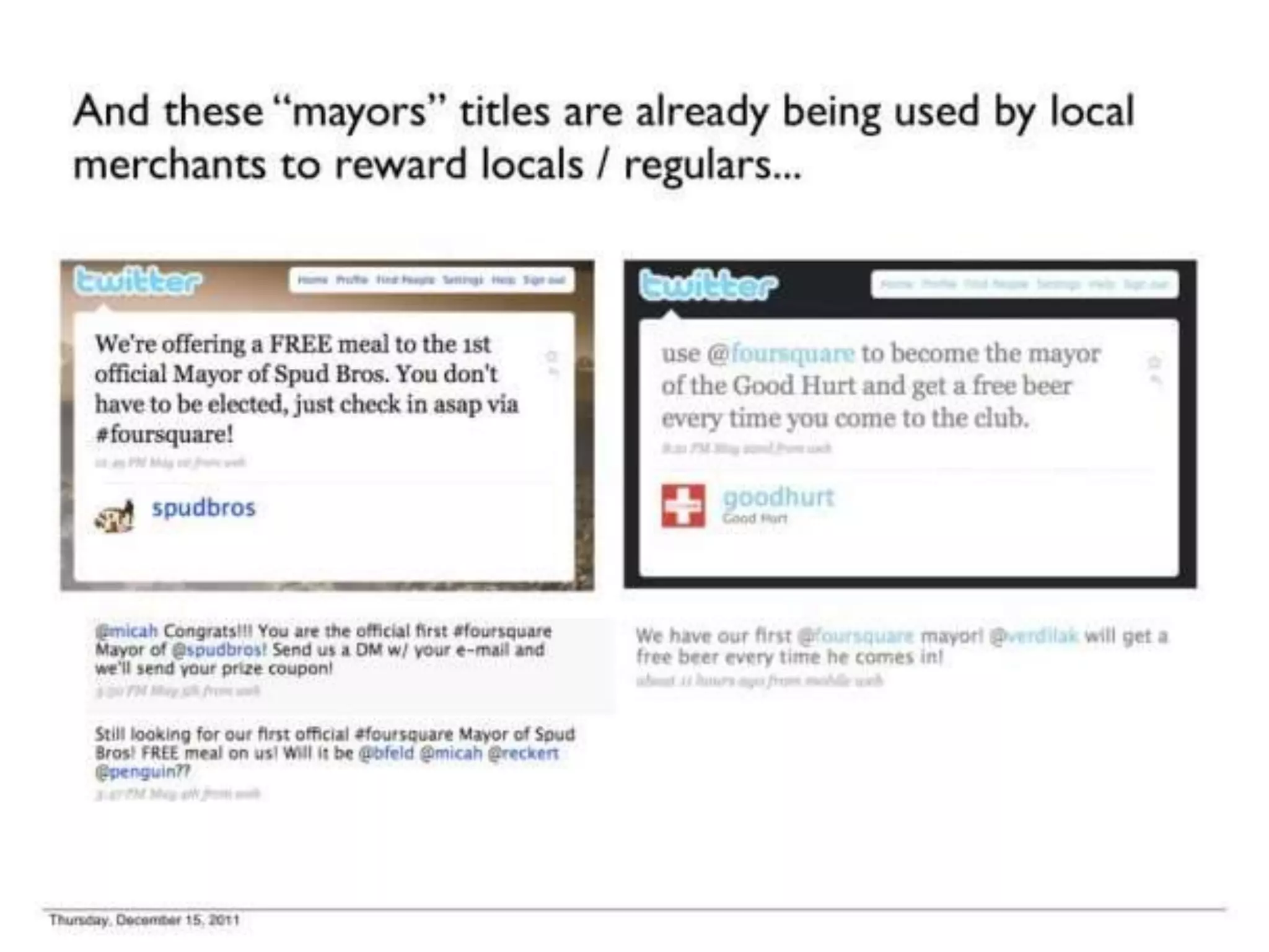 Foursquare pitch deck slide 6