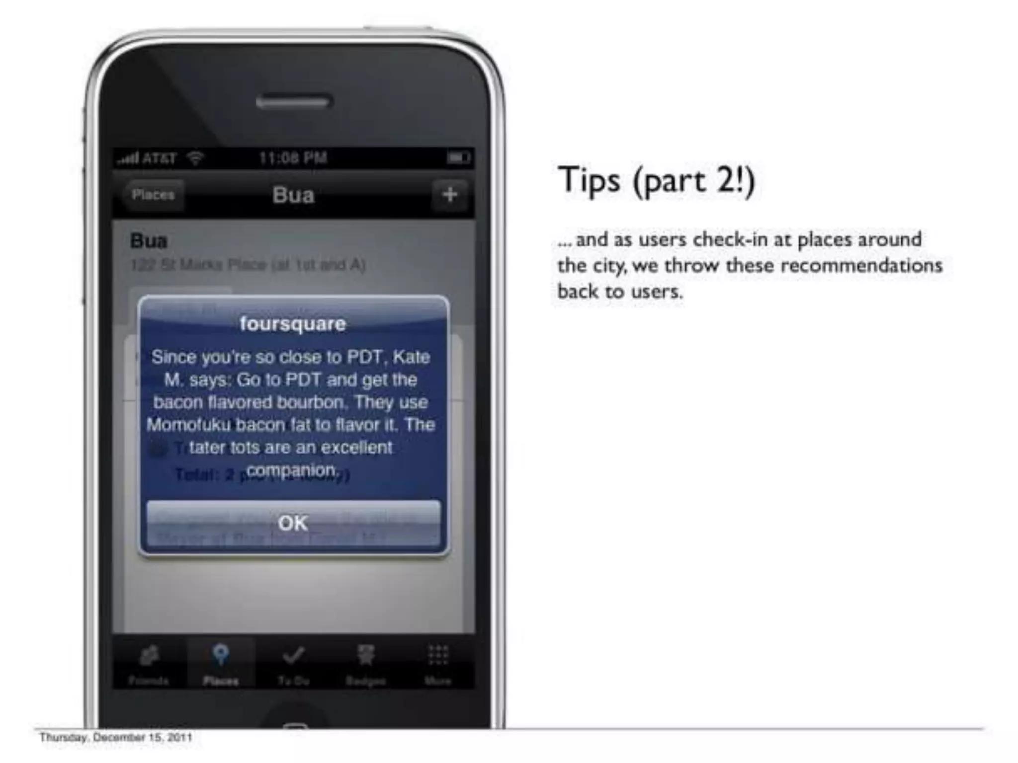 Foursquare pitch deck slide 9