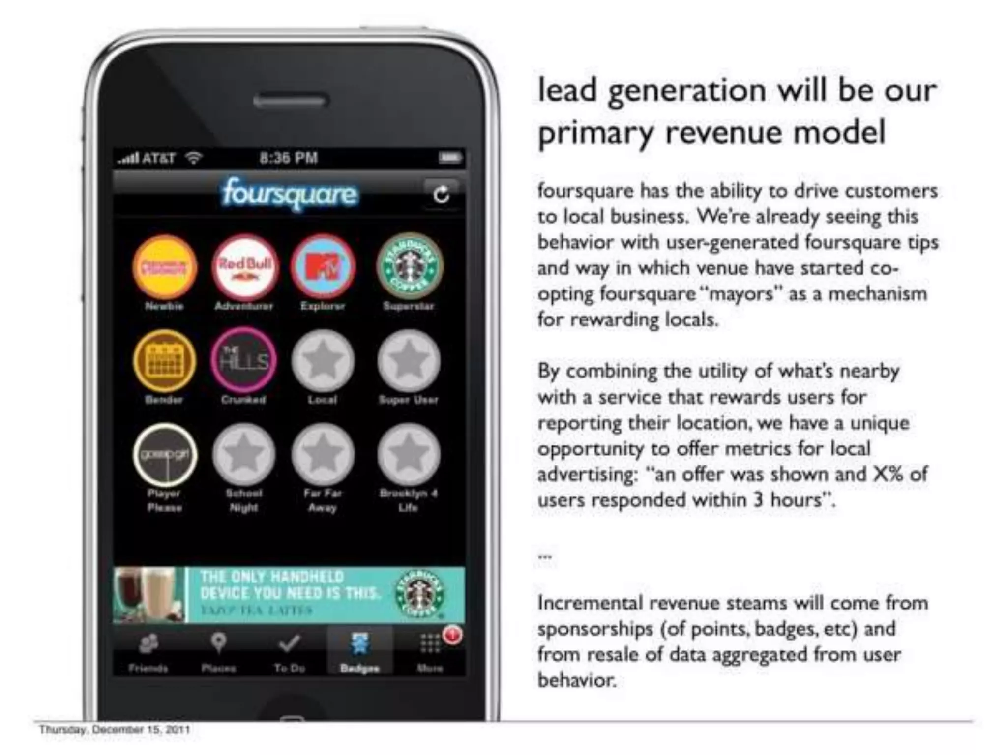 Foursquare pitch deck slide 11