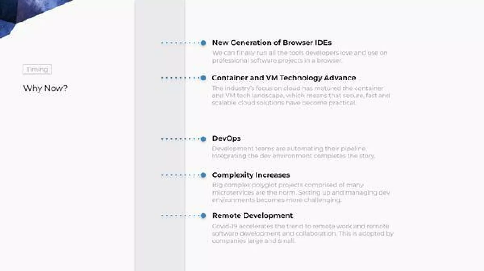 Gitpod pitch deck slide 7
