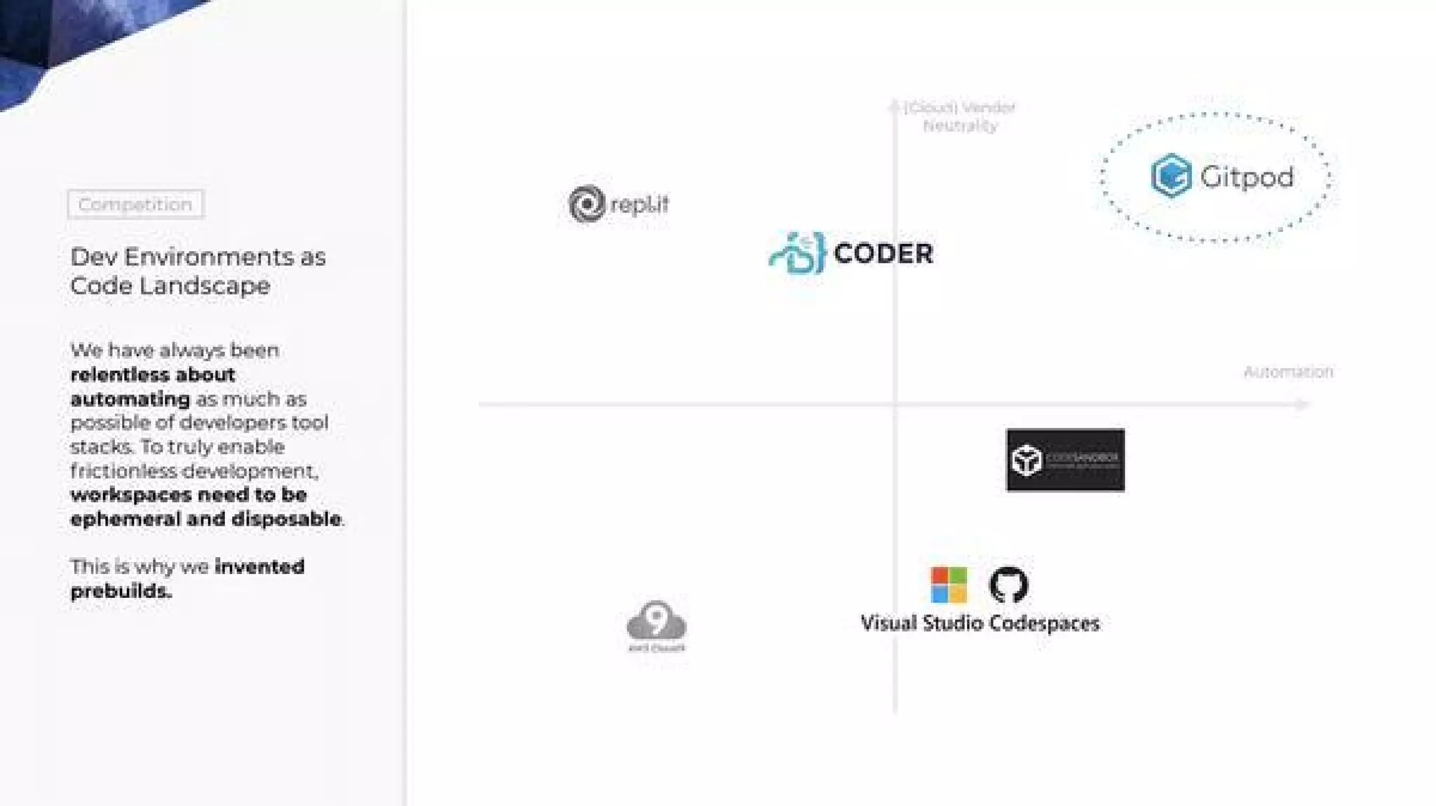 Gitpod pitch deck slide 8