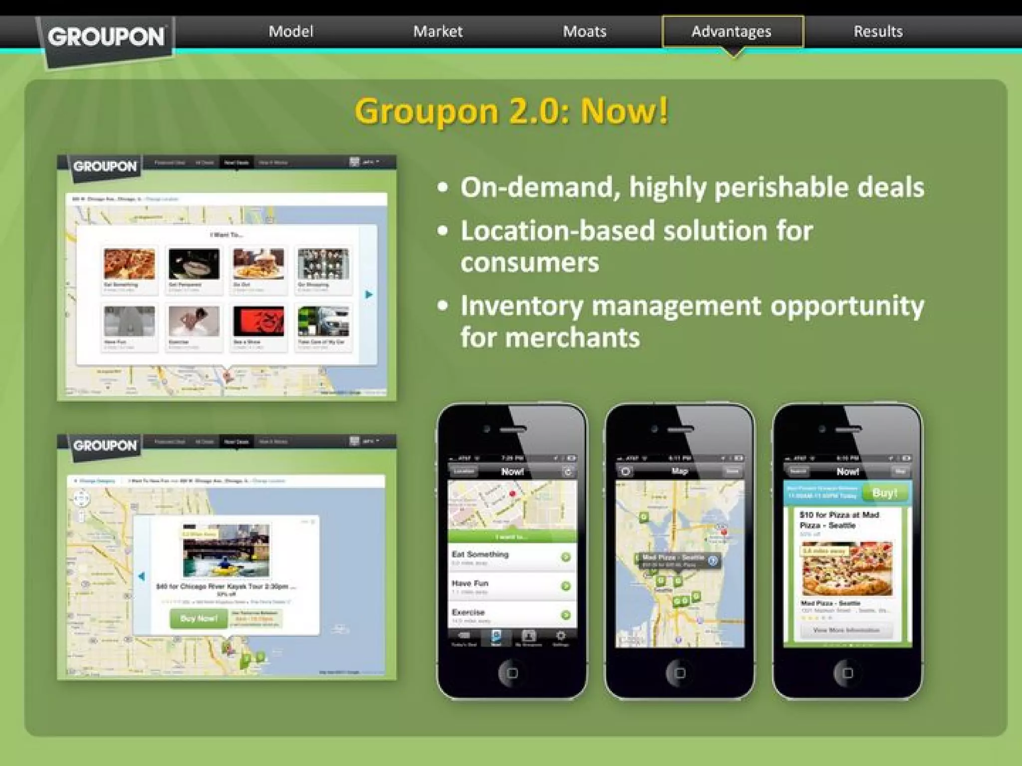 Groupon pitch deck slide 27