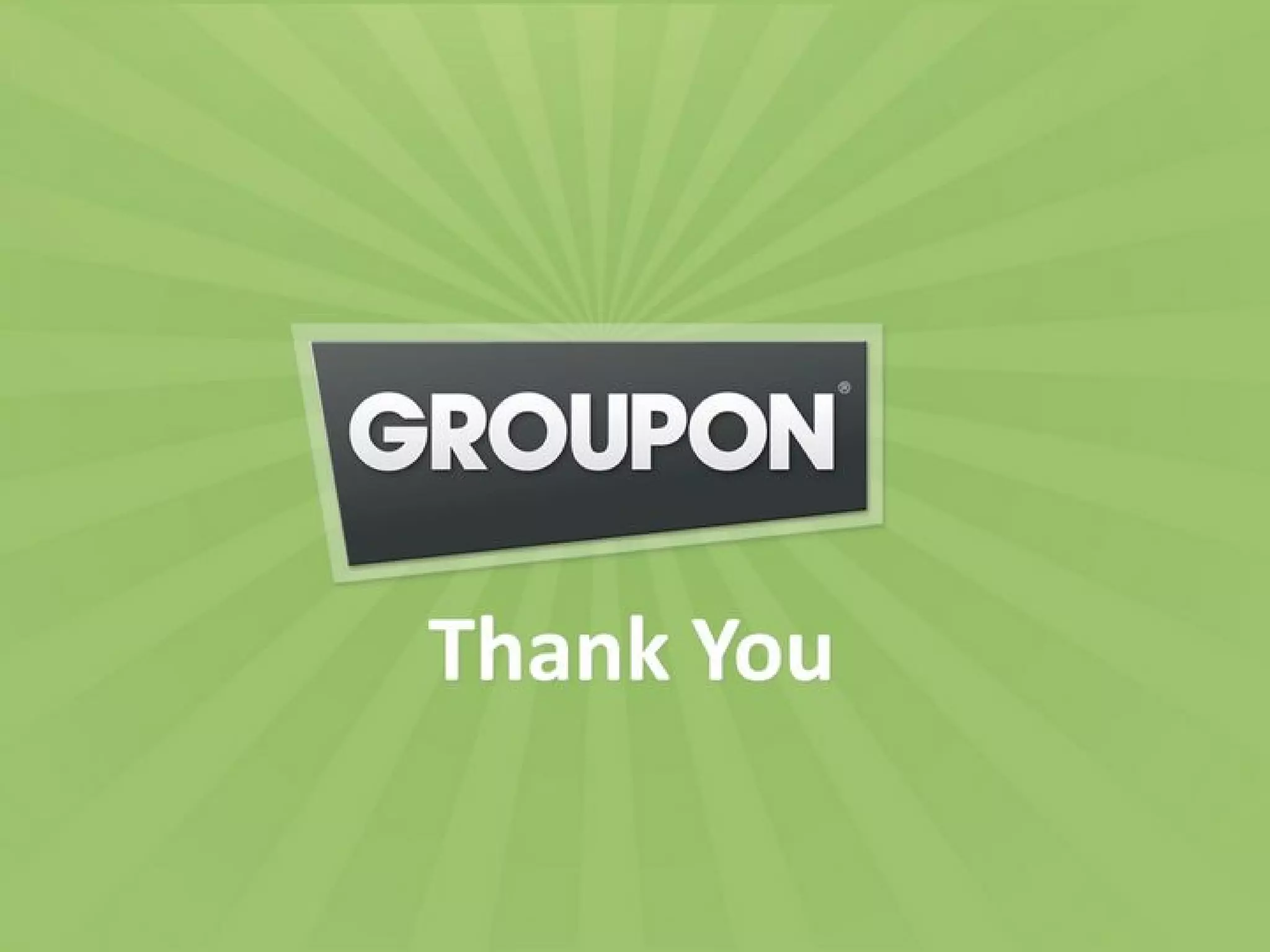 Groupon pitch deck slide 39