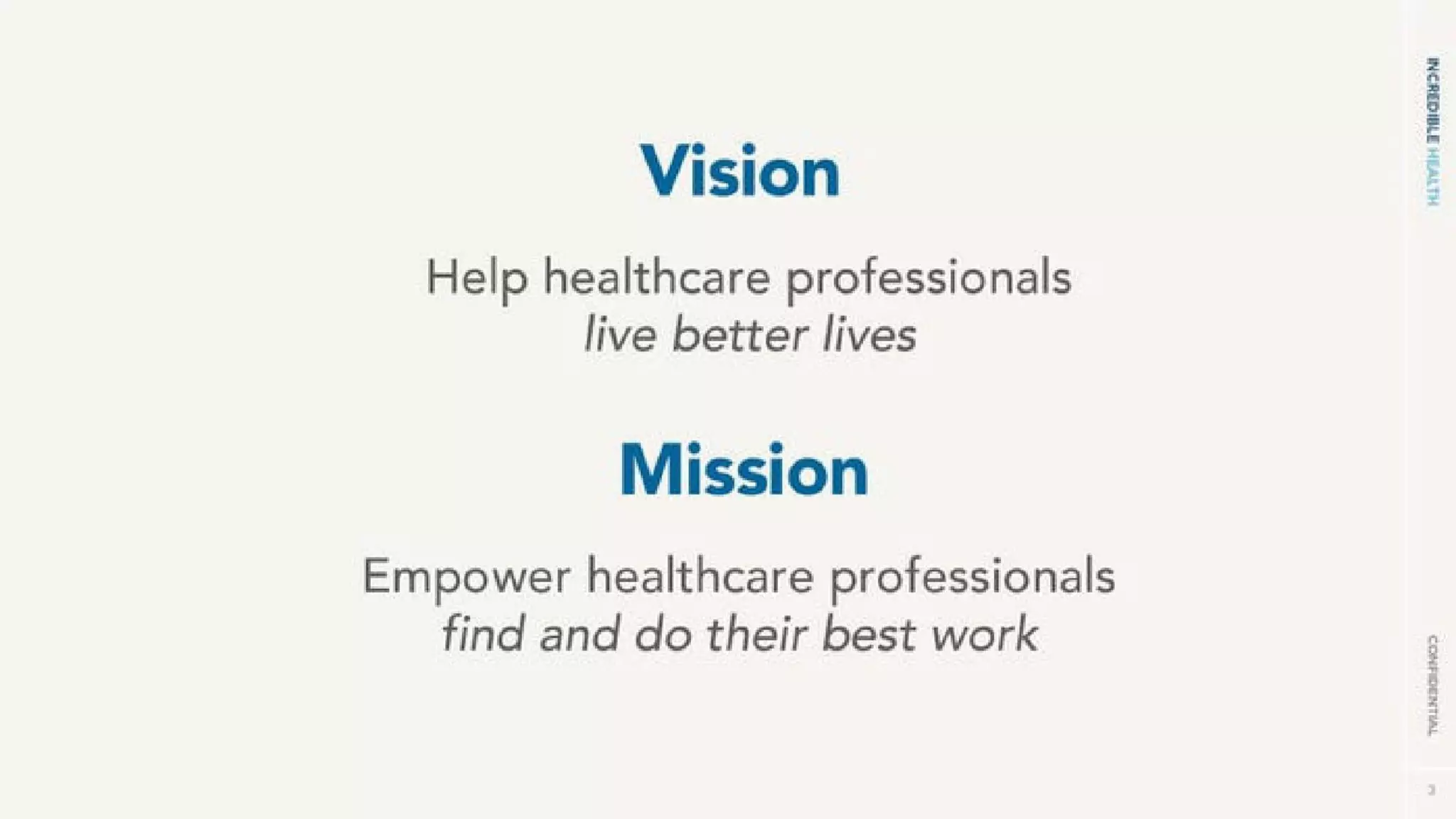 Incredible Health pitch deck slide 3