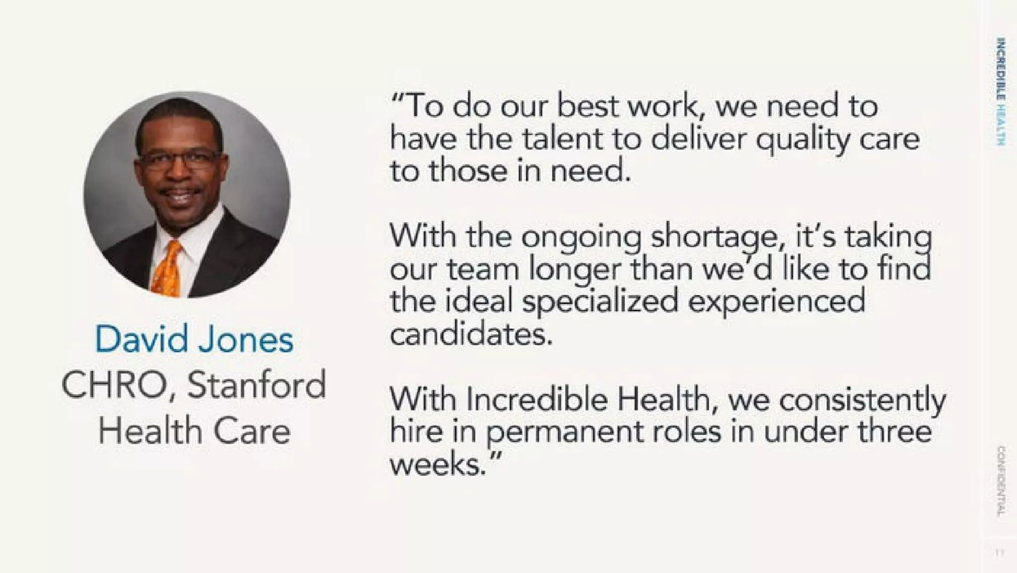 Incredible Health pitch deck slide 11