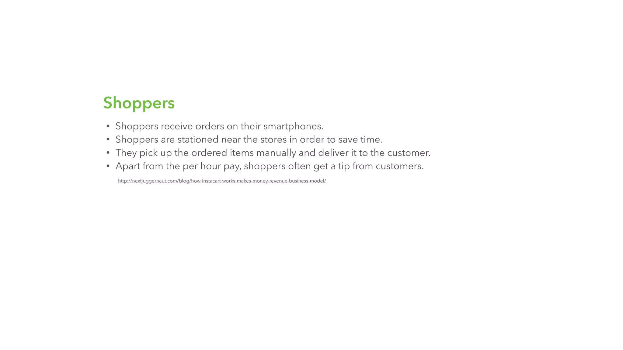 Instacart pitch deck slide 12