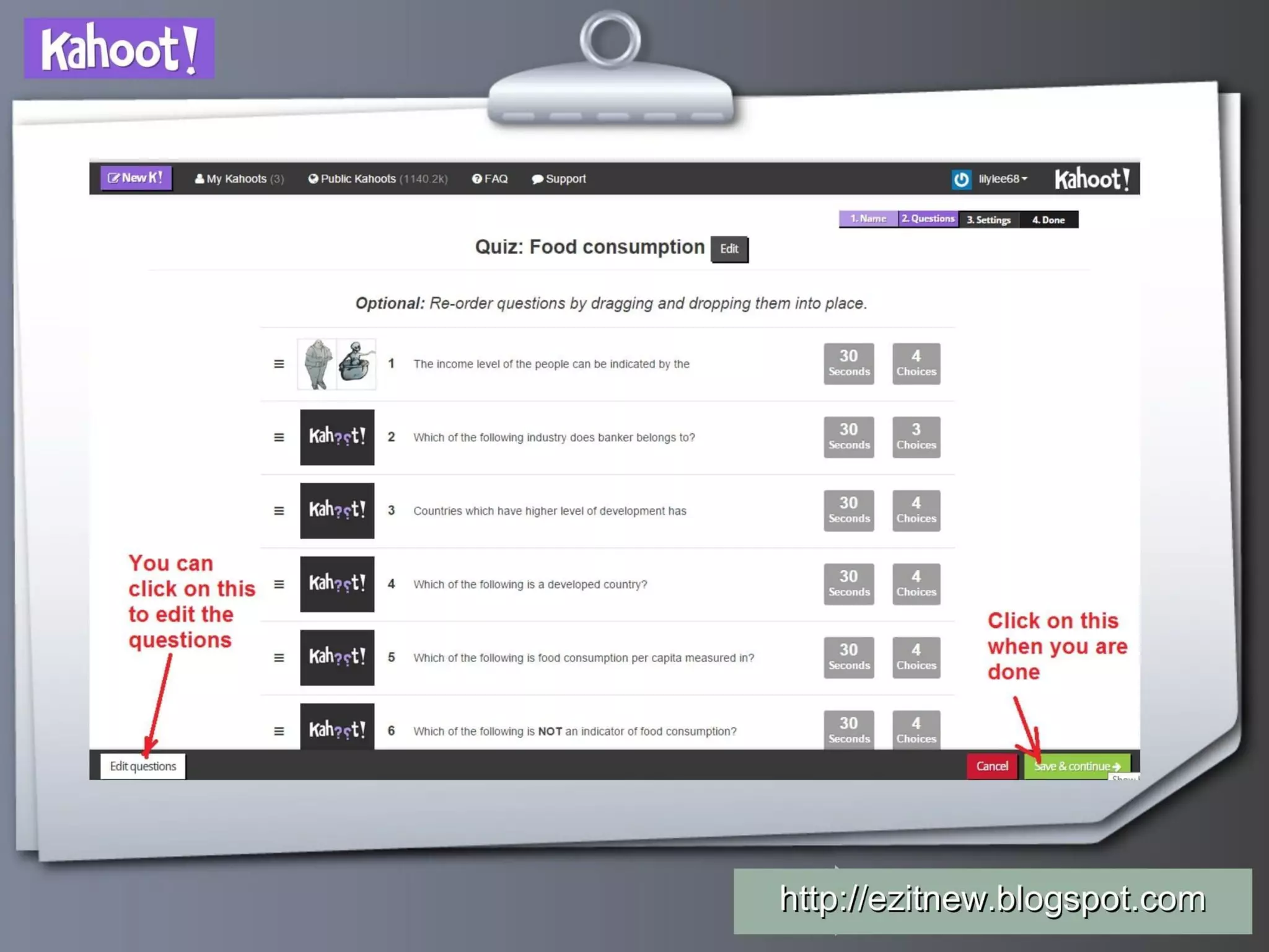 Kahoot pitch deck slide 7
