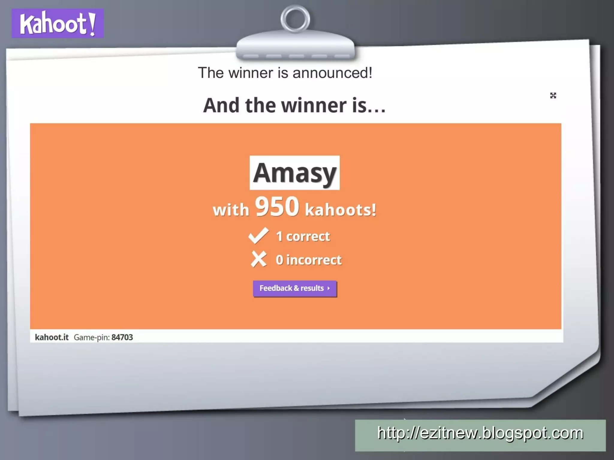 Kahoot pitch deck slide 15