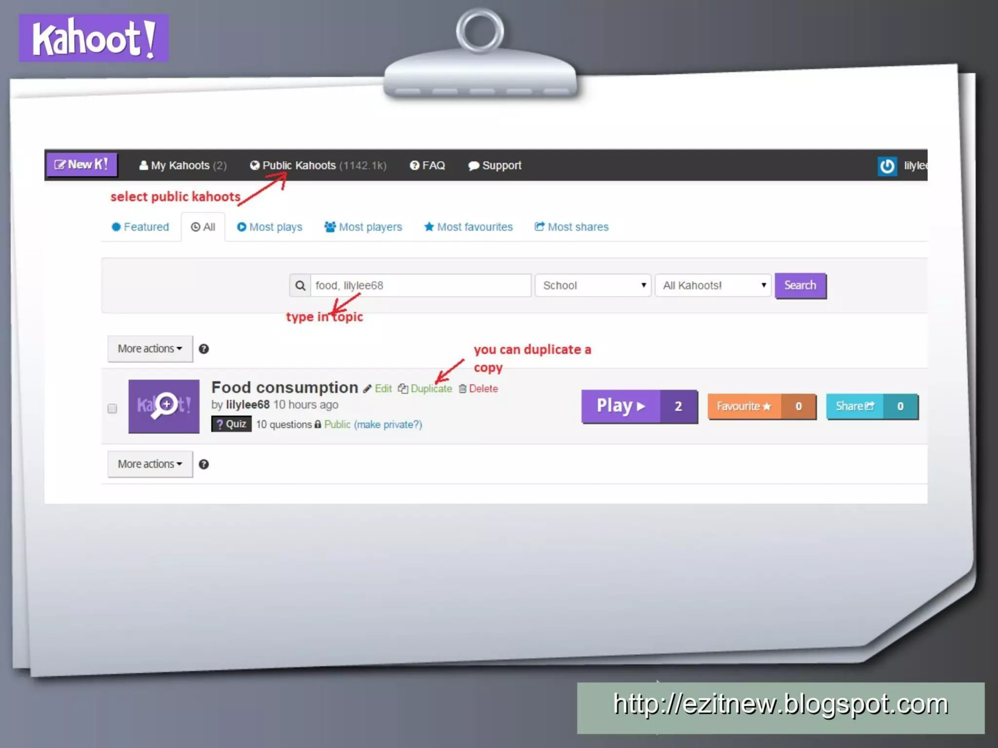 Kahoot pitch deck slide 17
