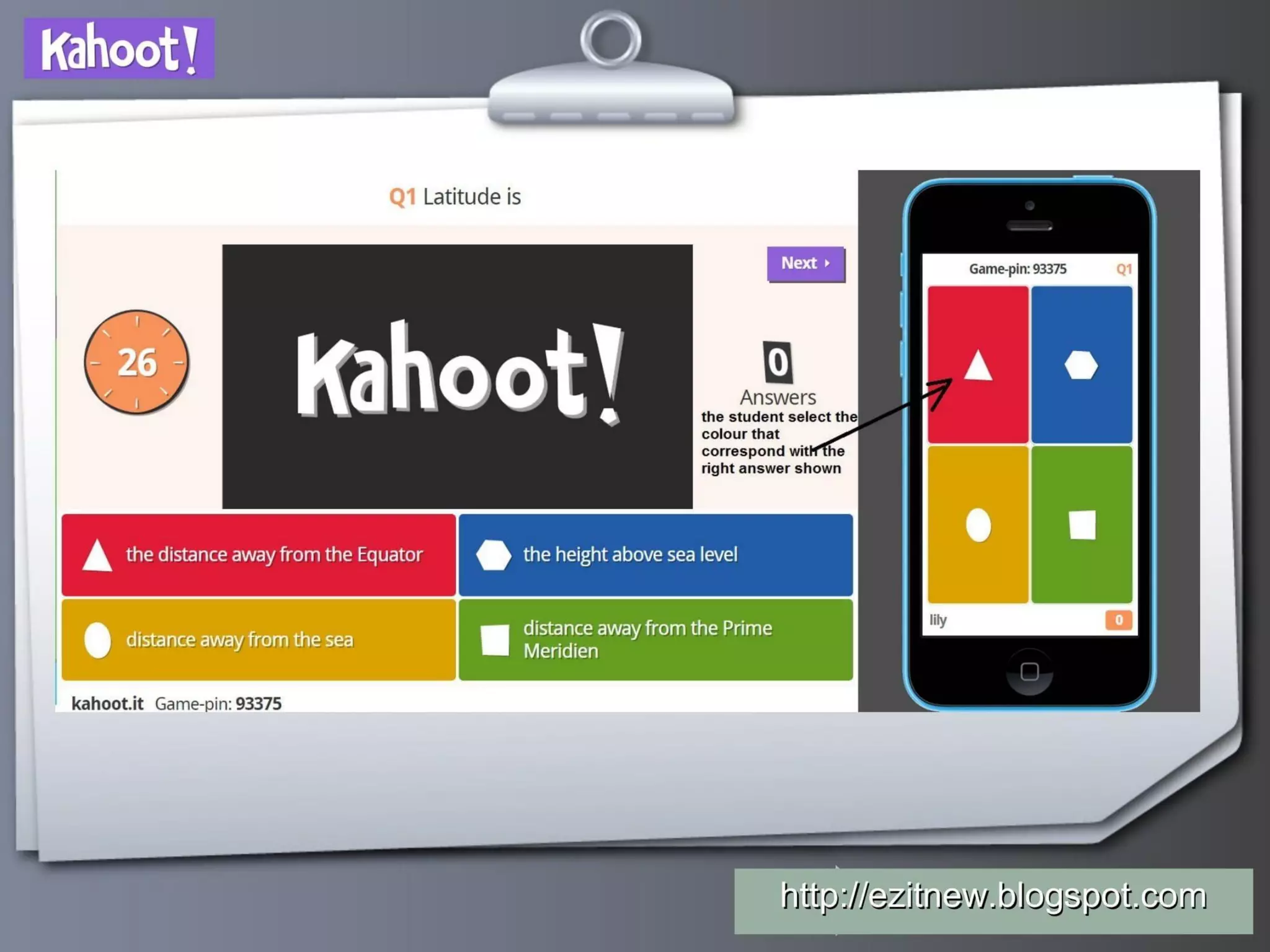 Kahoot pitch deck - Gameplay and scoring: the product’s delightful moment