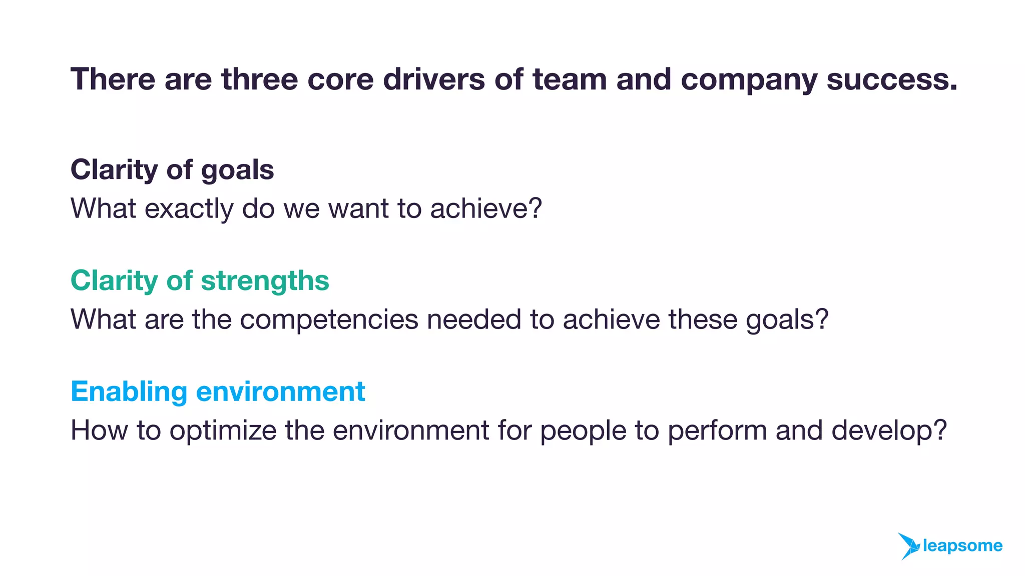 Leapsome pitch deck slide 3