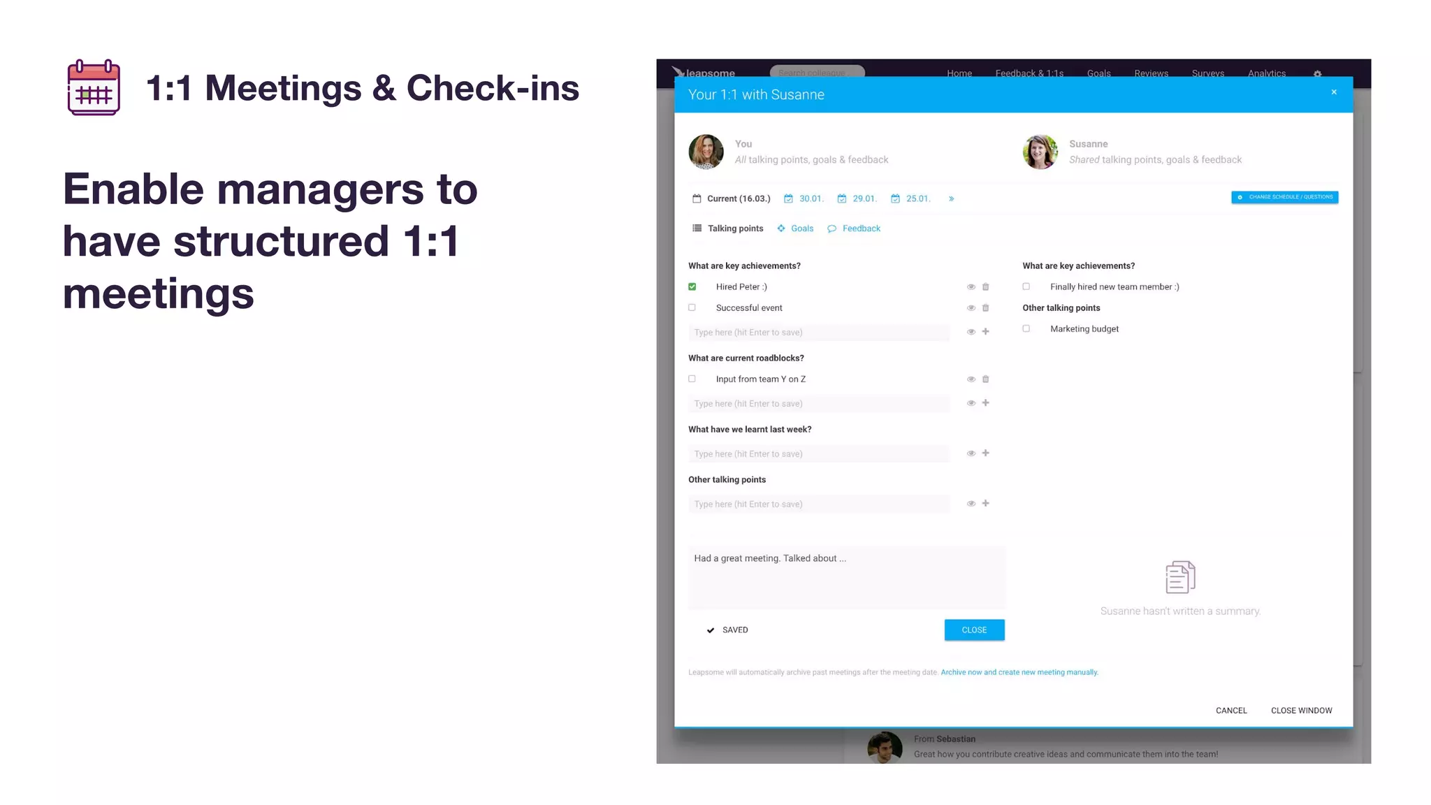 Leapsome pitch deck slide 12