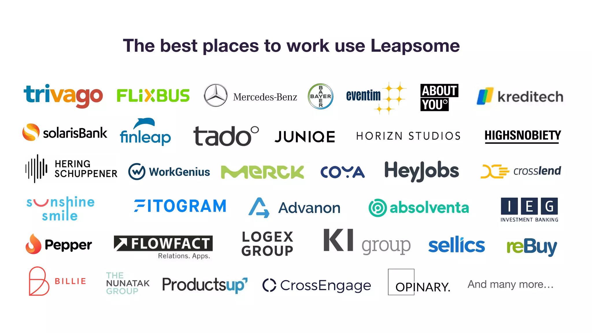 Leapsome pitch deck slide 15