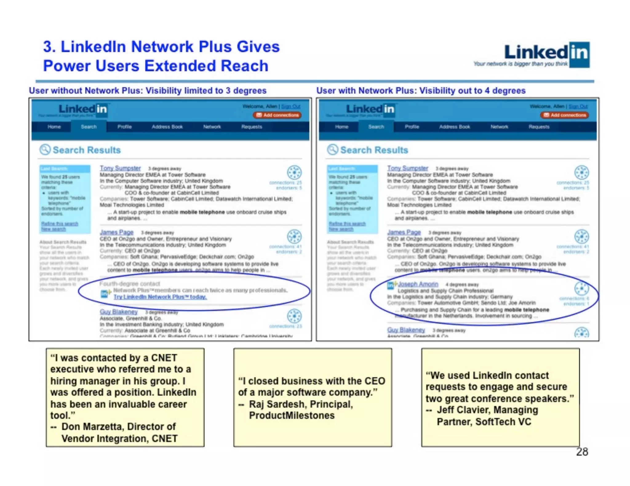 LinkedIn pitch deck slide 28