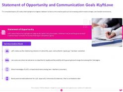 Lyft pitch deck - SWOT and Roadmap: Risks, Opportunity, and Execution Timeline
