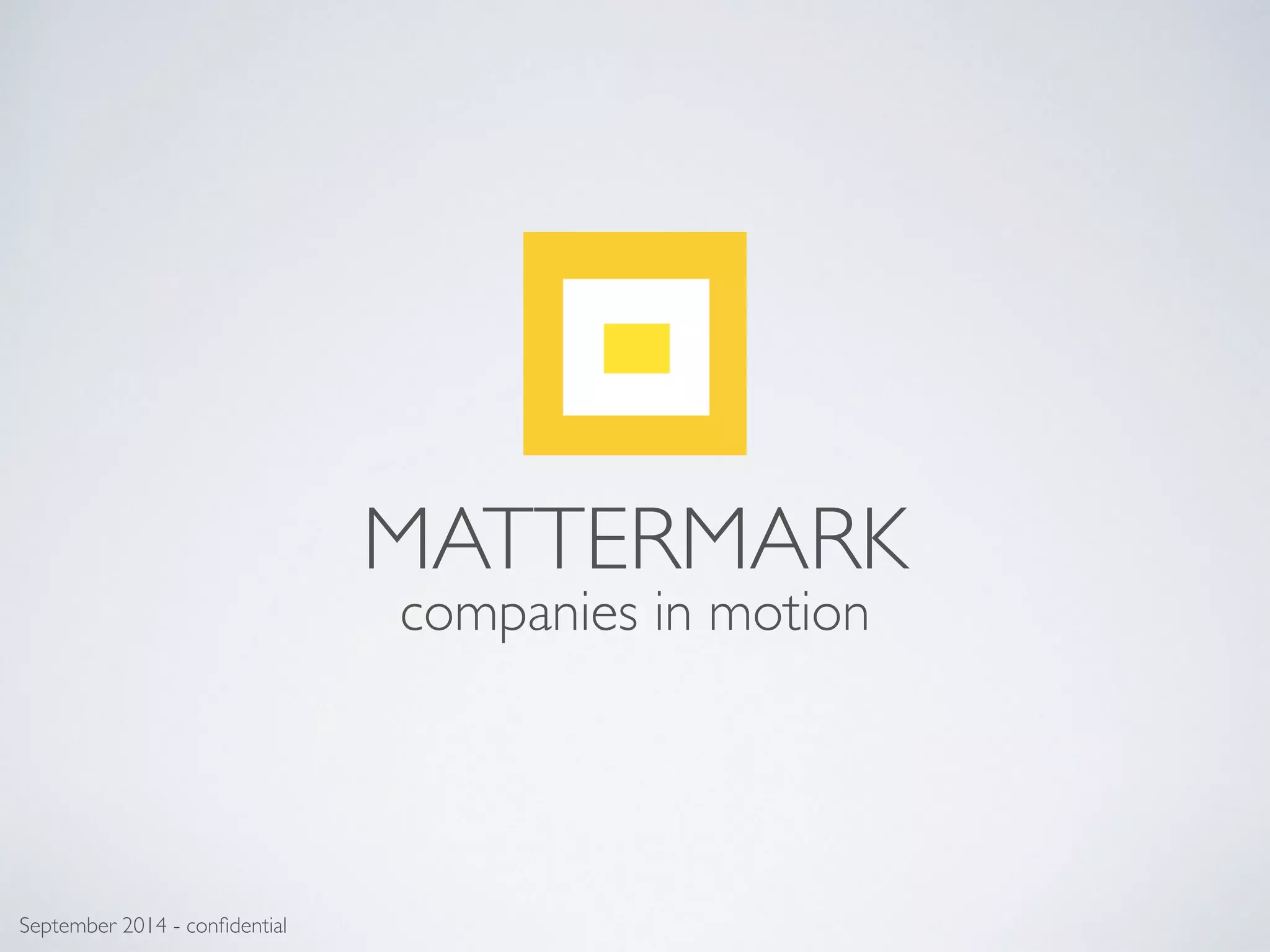 Mattermark pitch deck slide 30