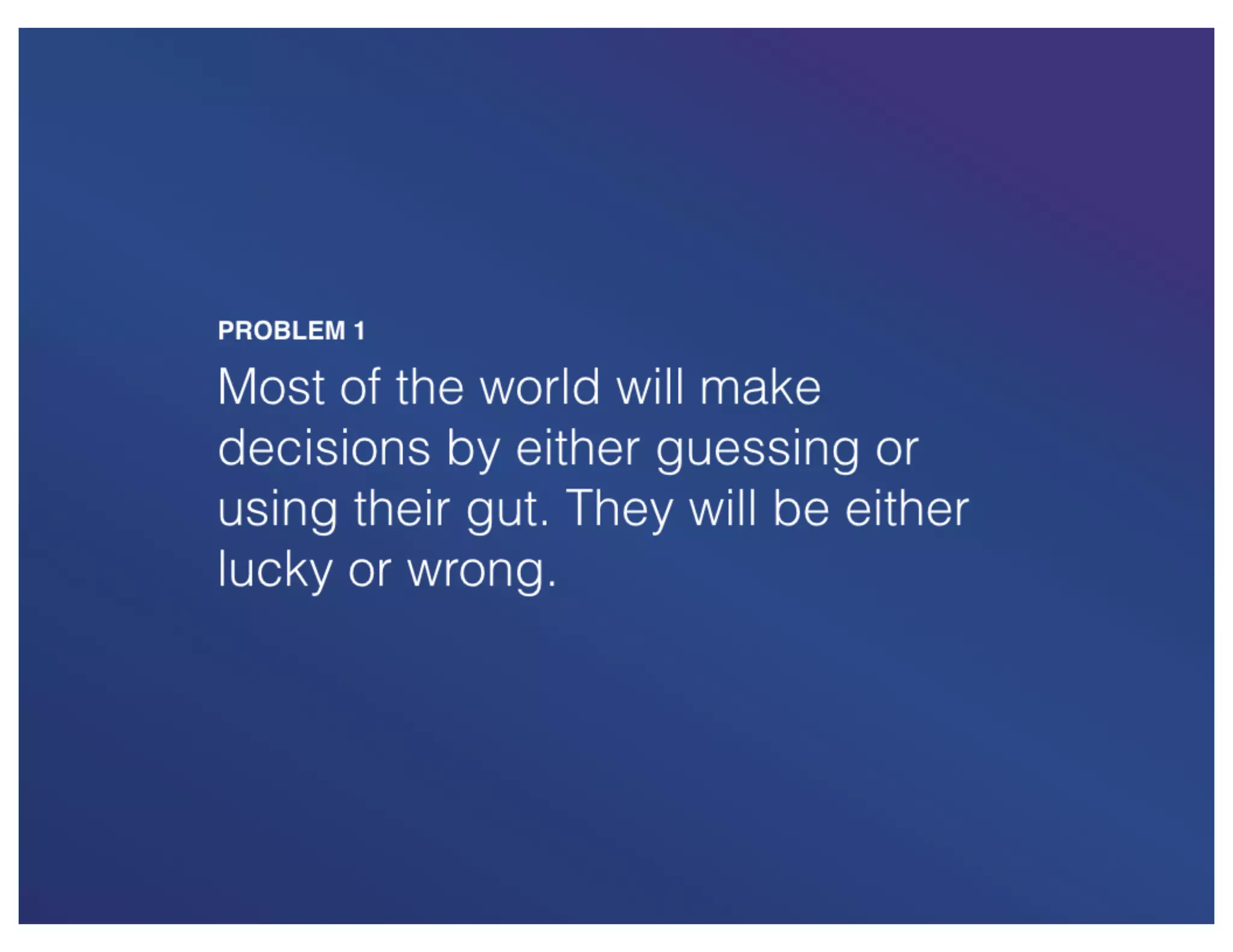 Mixpanel pitch deck slide 2