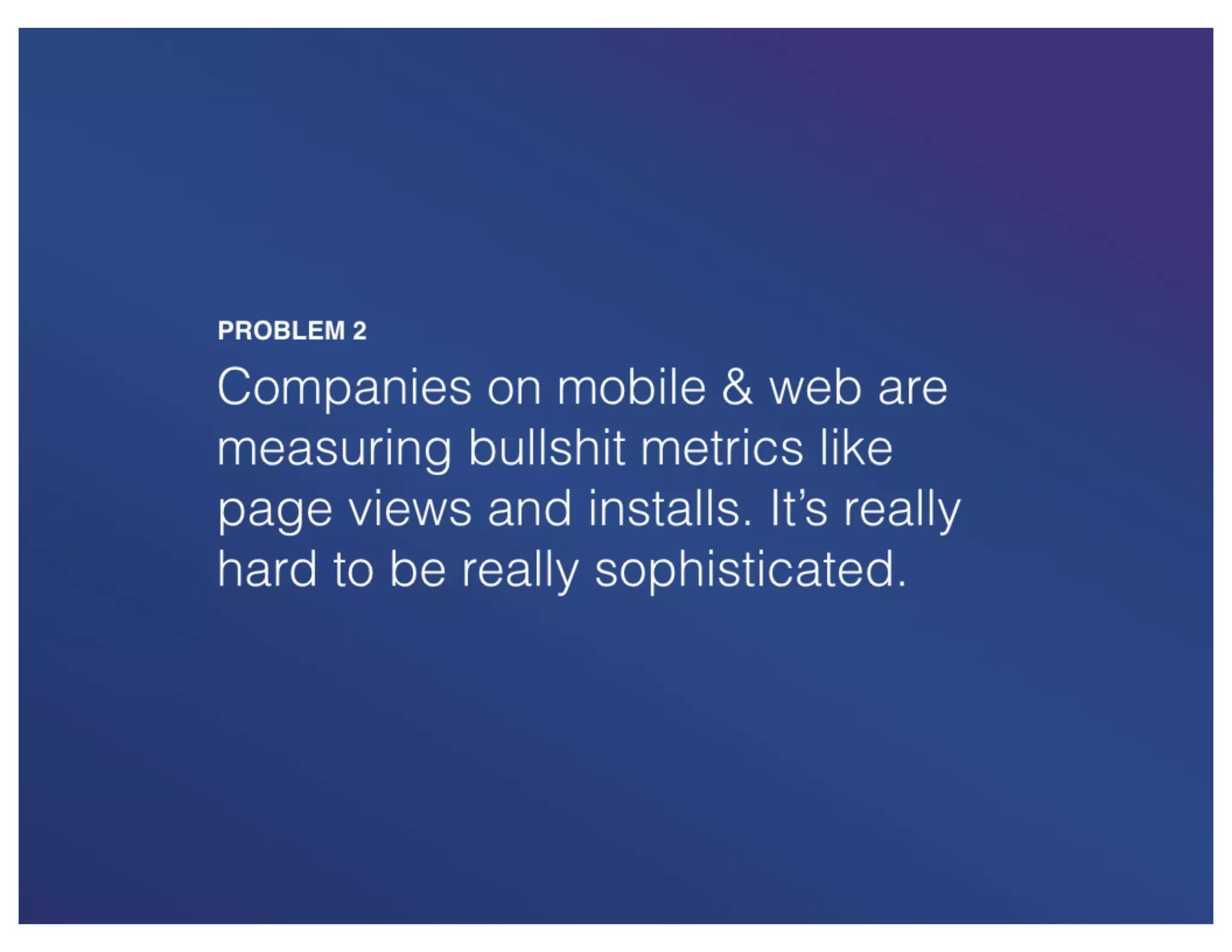 Mixpanel pitch deck slide 3