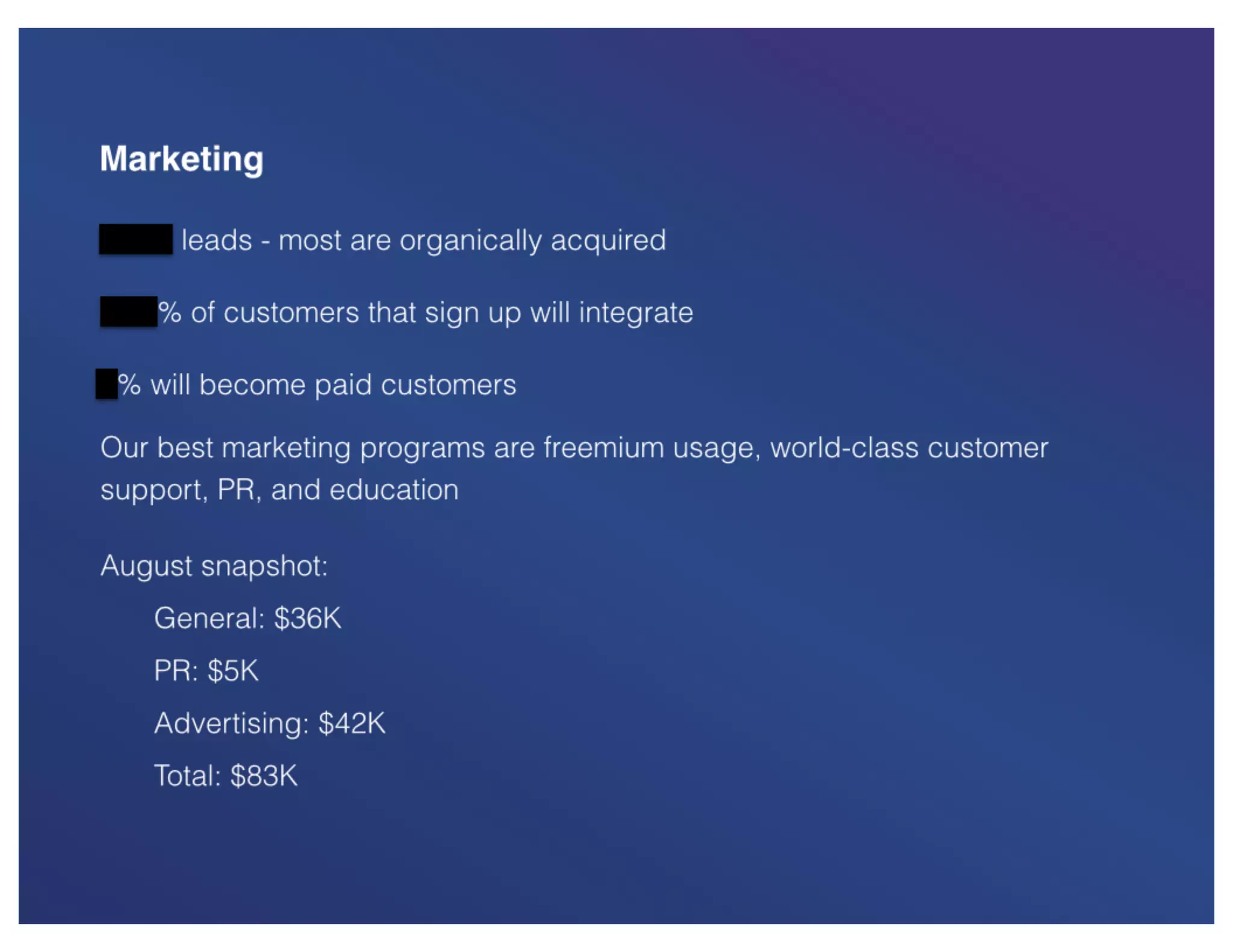 Mixpanel pitch deck slide 9