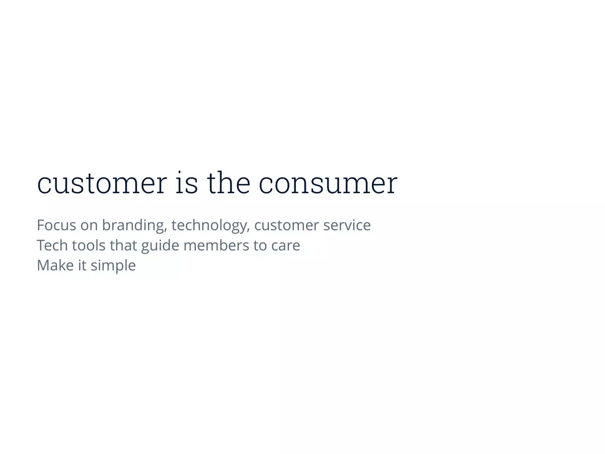 Oscar Health pitch deck slide 4