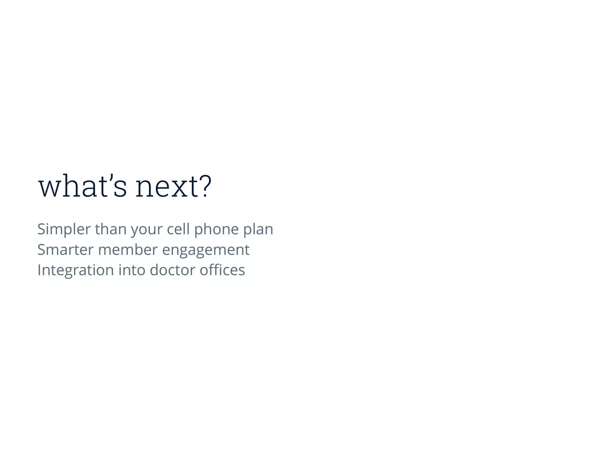 Oscar Health pitch deck slide 32