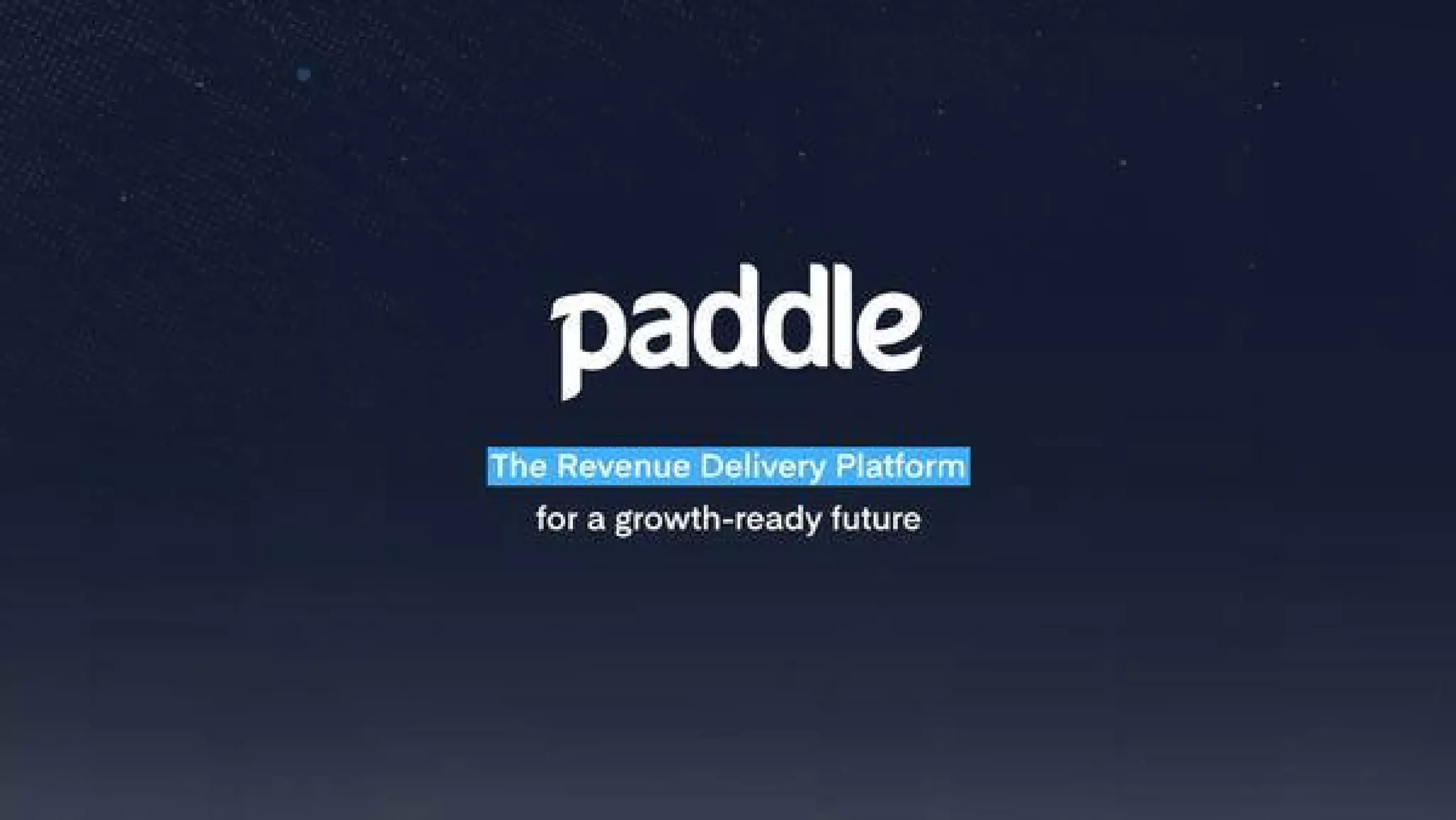 Paddle pitch deck - The Opening: Brand & Positioning