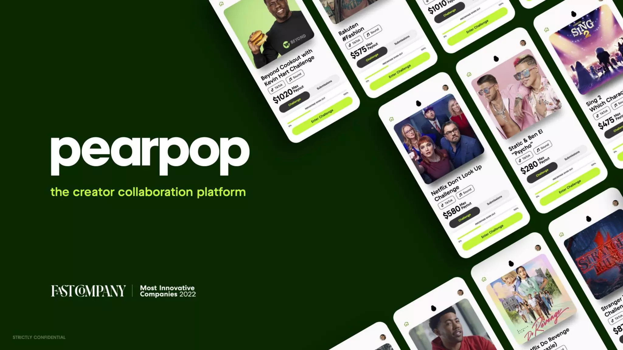 Pearpop pitch deck slide 1