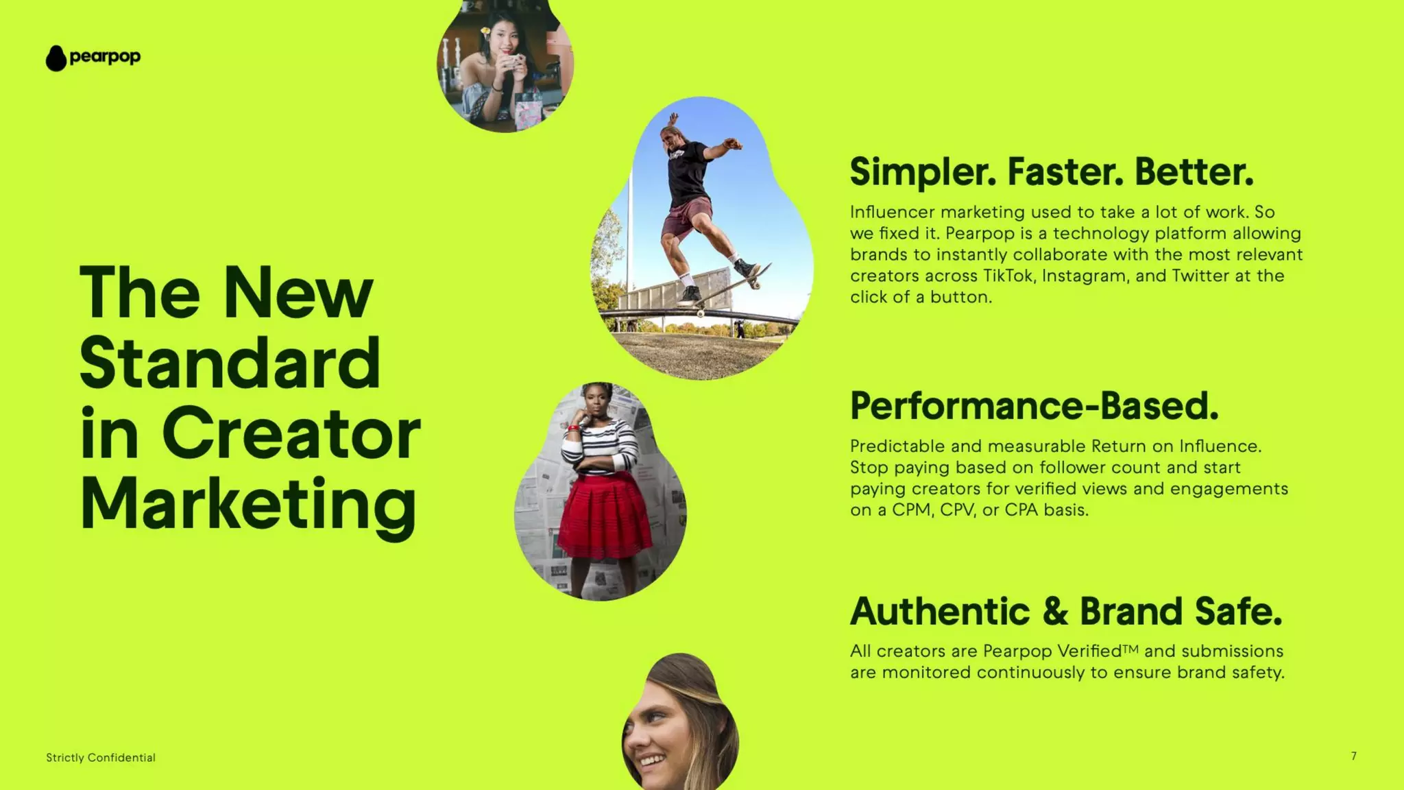 Pearpop pitch deck slide 7