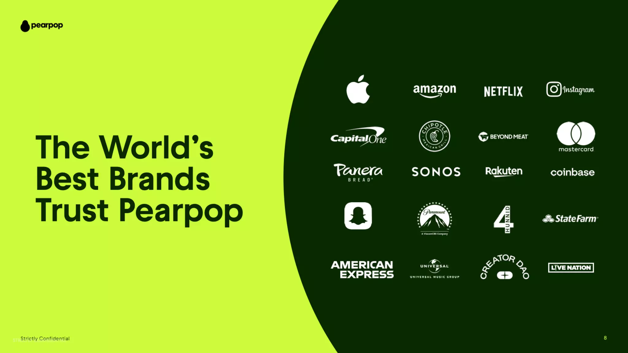 Pearpop pitch deck slide 8