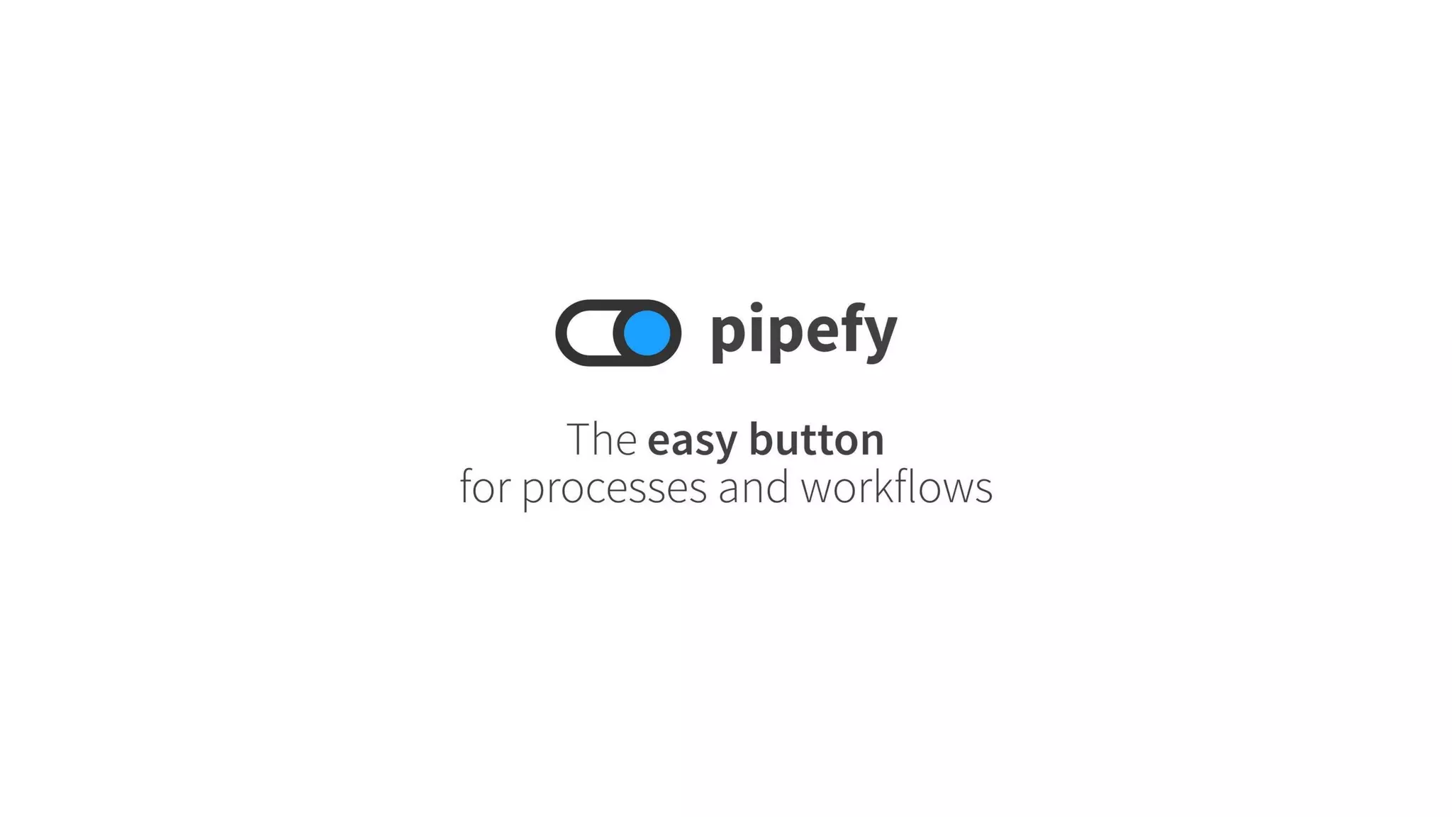 Pipefy pitch deck slide 1