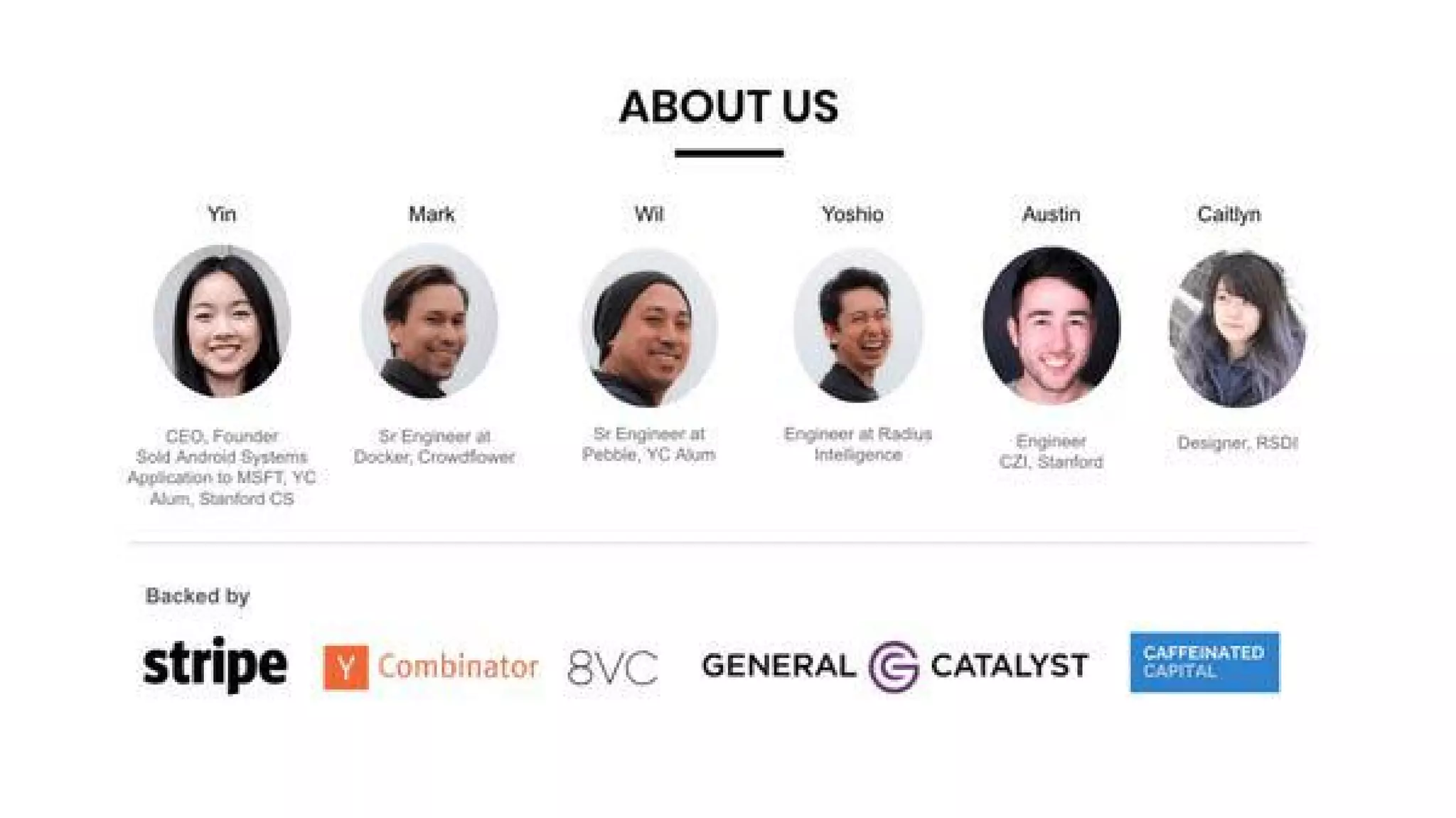 Pulley pitch deck - Team and investor credibility