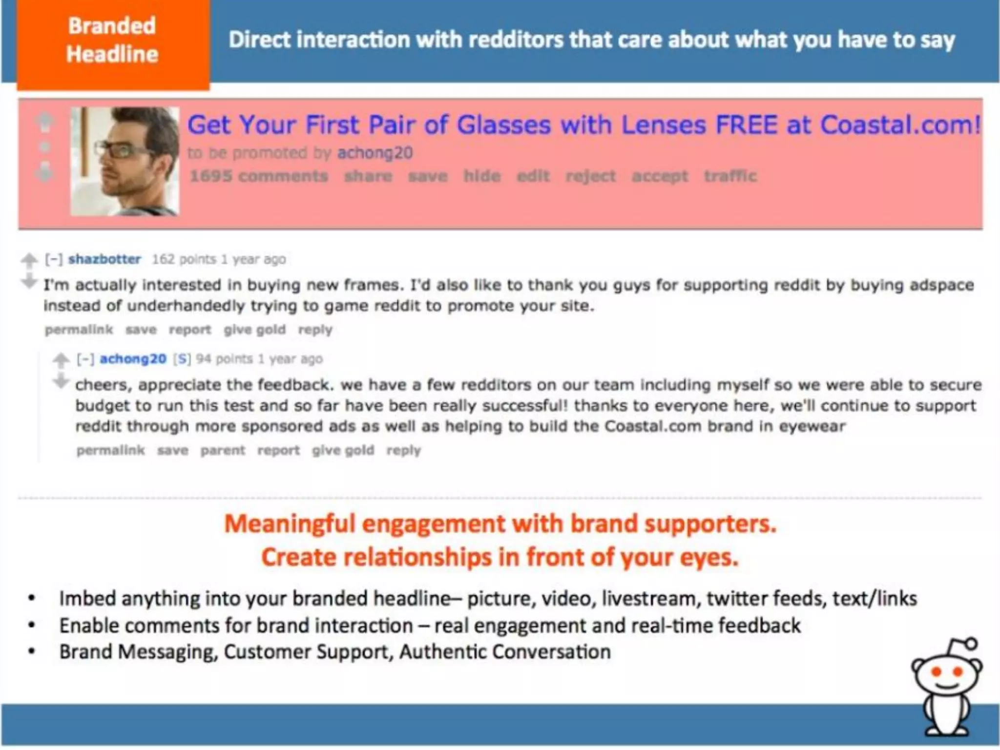 Reddit pitch deck slide 9