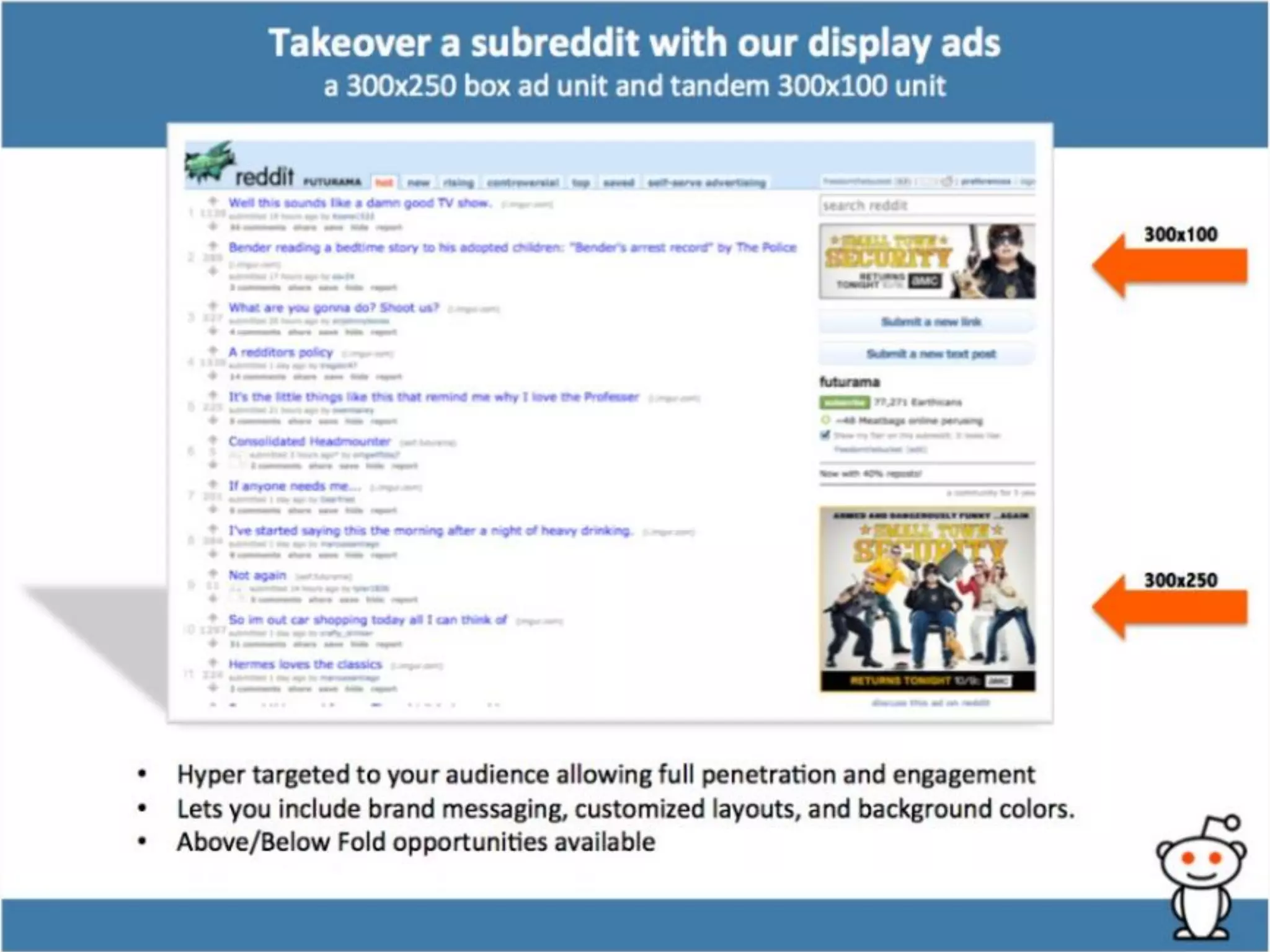 Reddit pitch deck slide 10