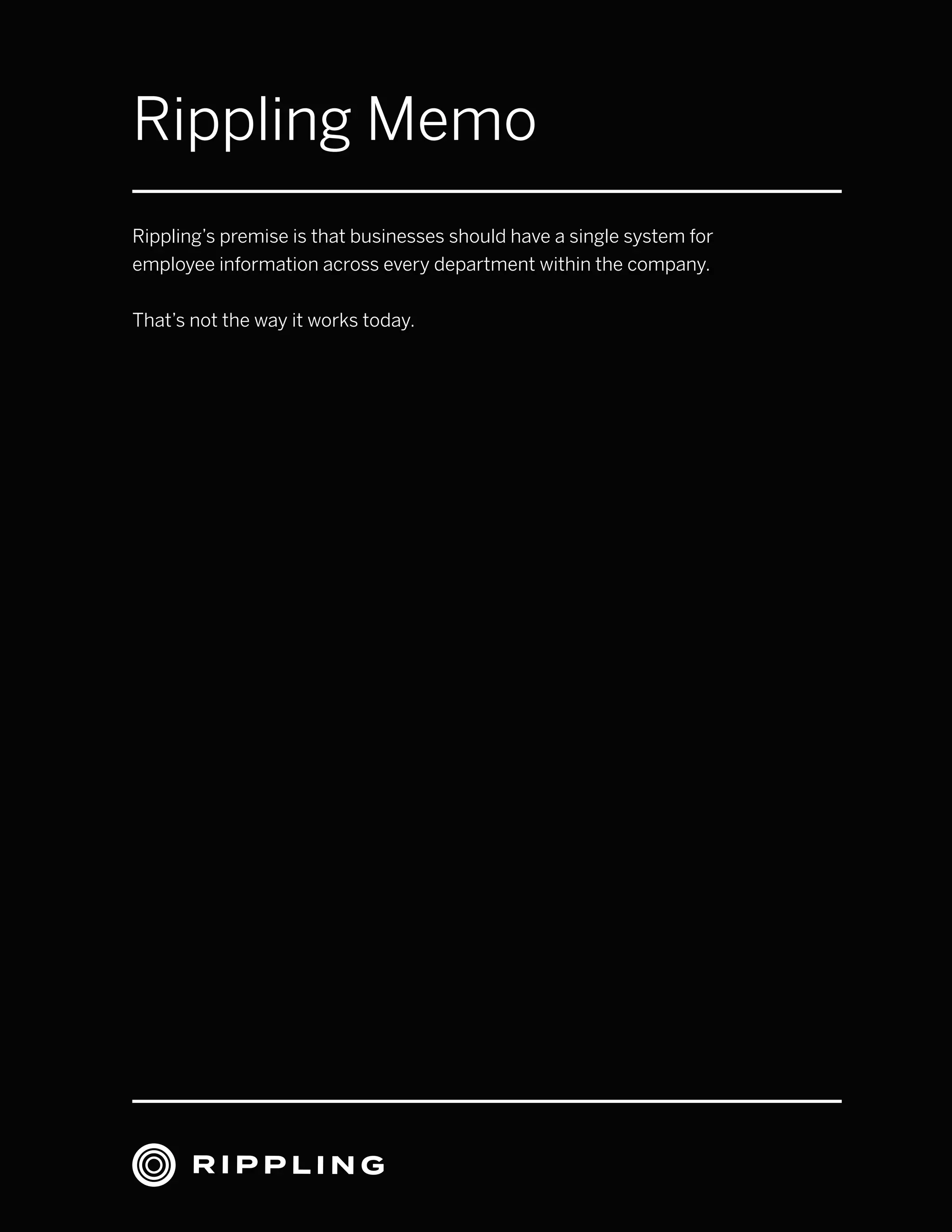Rippling pitch deck slide 1